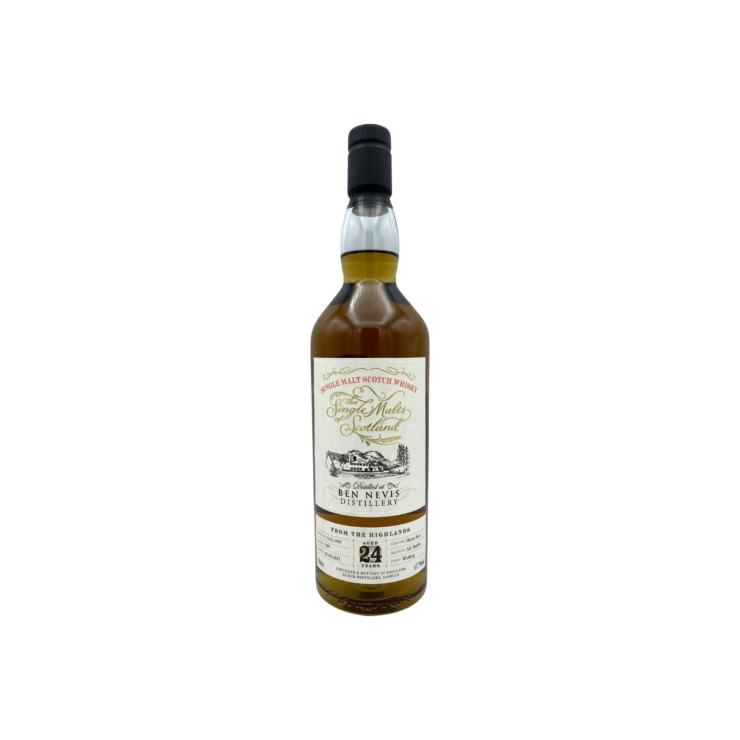 Ben Nevis The Single Malts of Scotland 1997 24 Years Single Malt Whisky