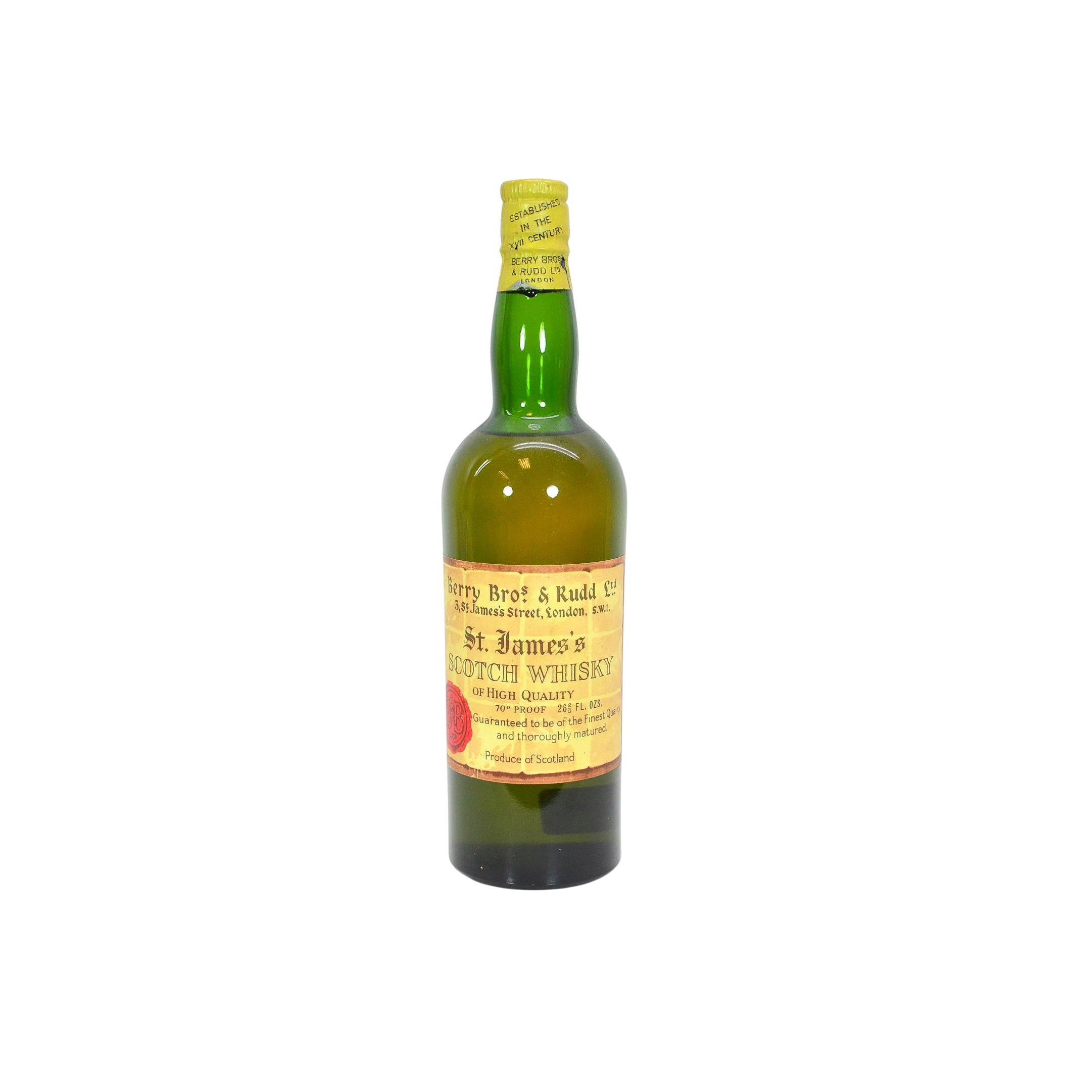 St. James's Scotch Whisky of High Quality BR