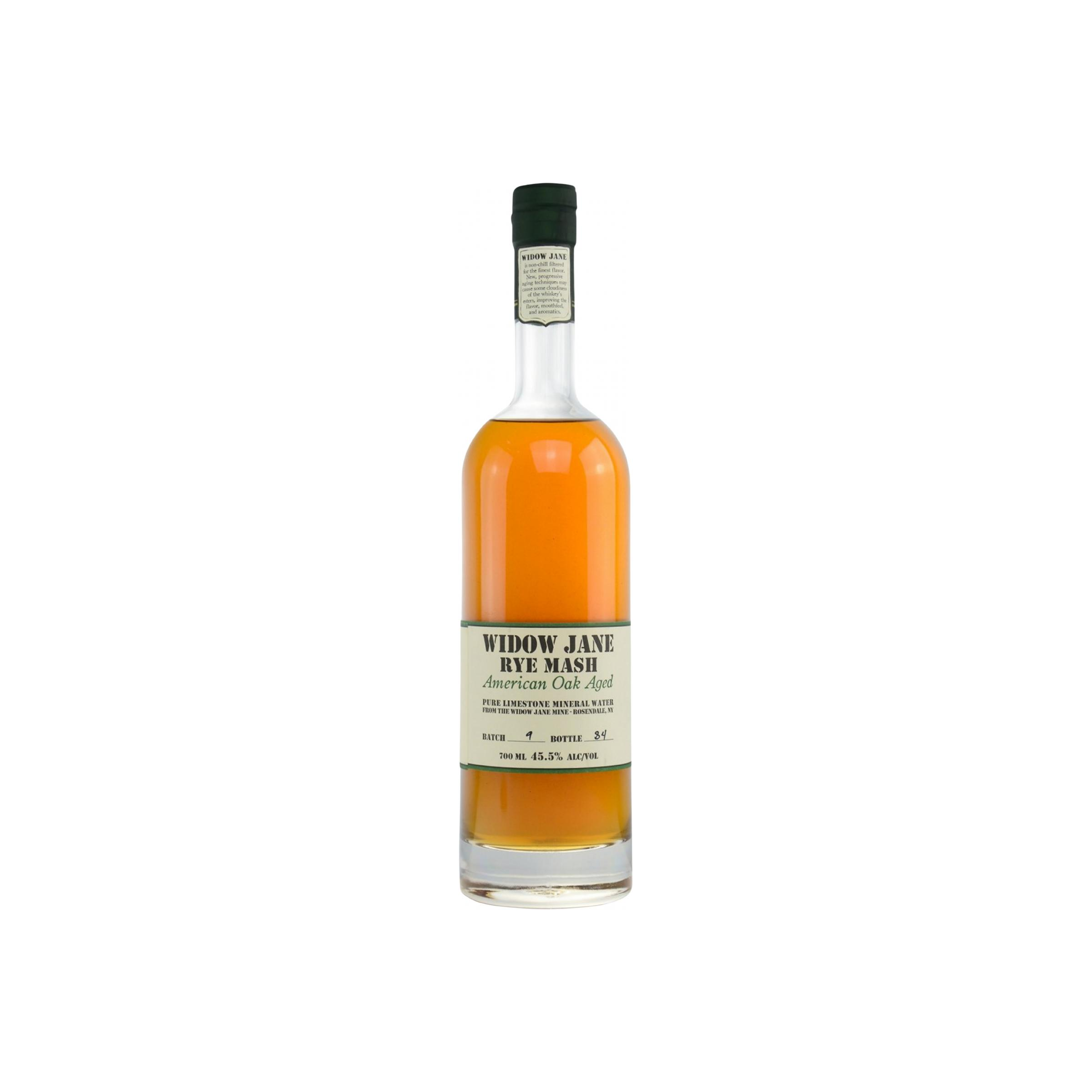 Widow Jane Whiskey Distilled From A Rye Mash