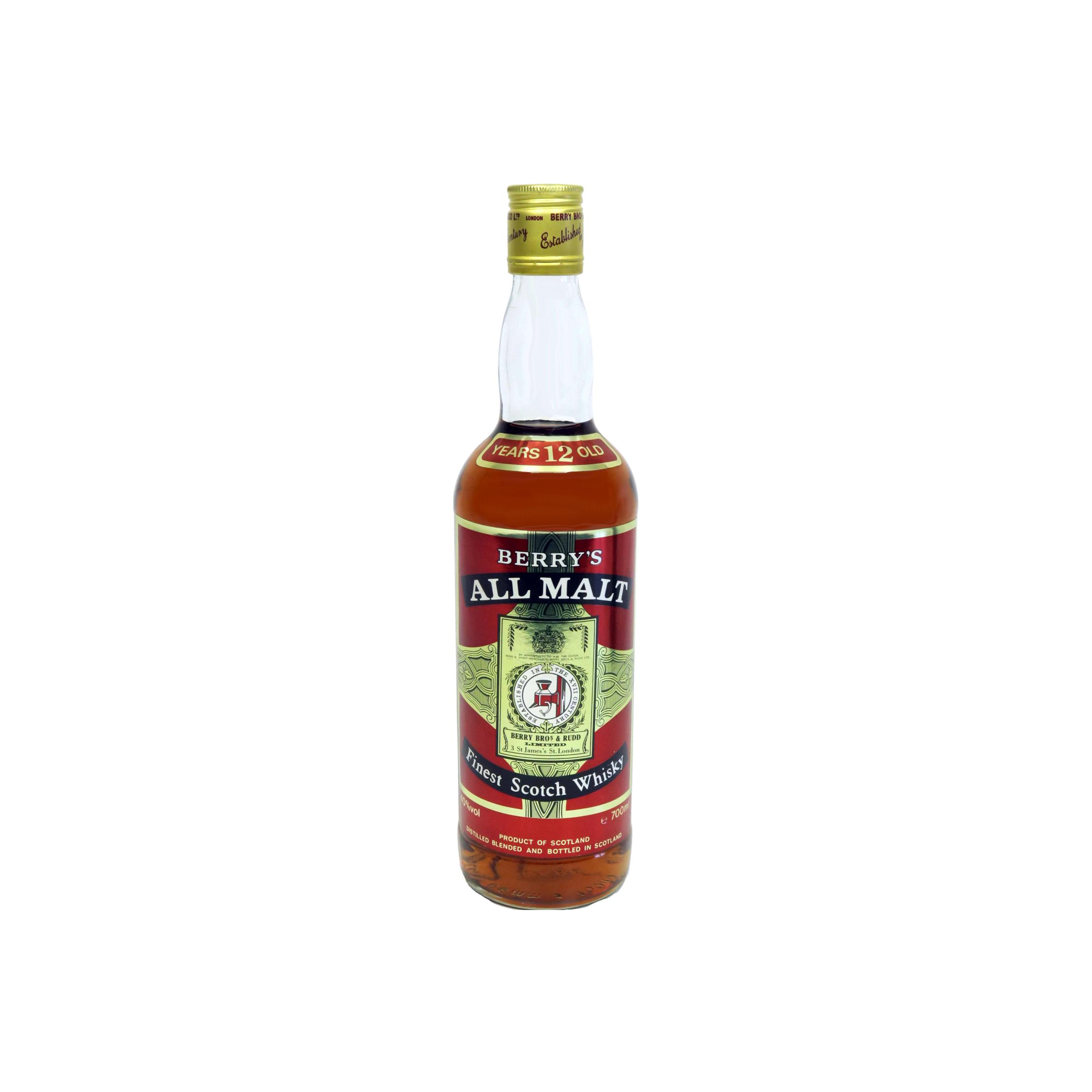 Berry's All Malt Finest Scotch Whisky