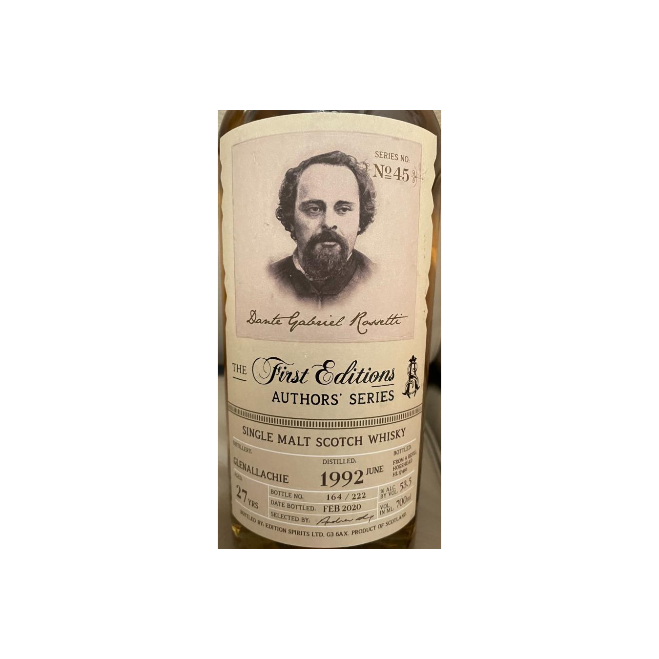 The GlenAllachie 1992 27 Years Single Malt Whisky 2