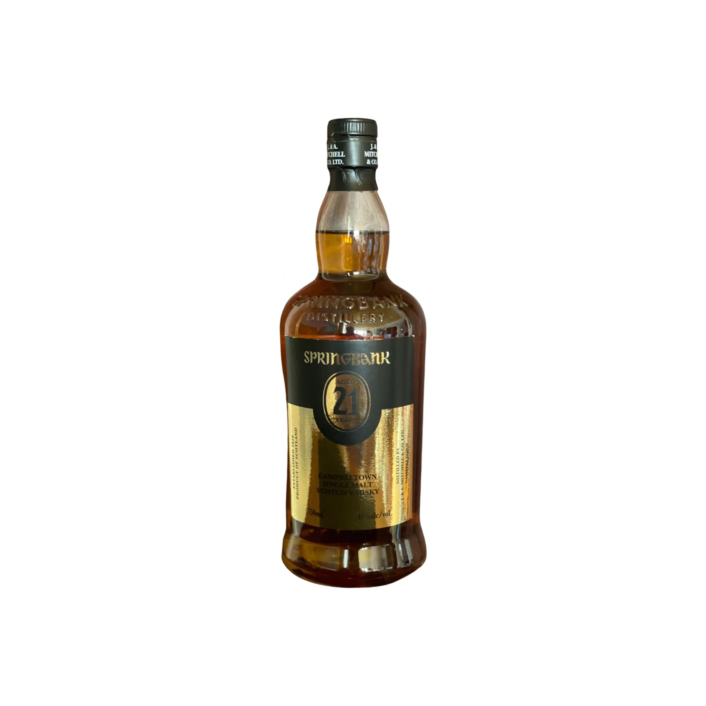 Springbank 21 Years Single Malt Whisky