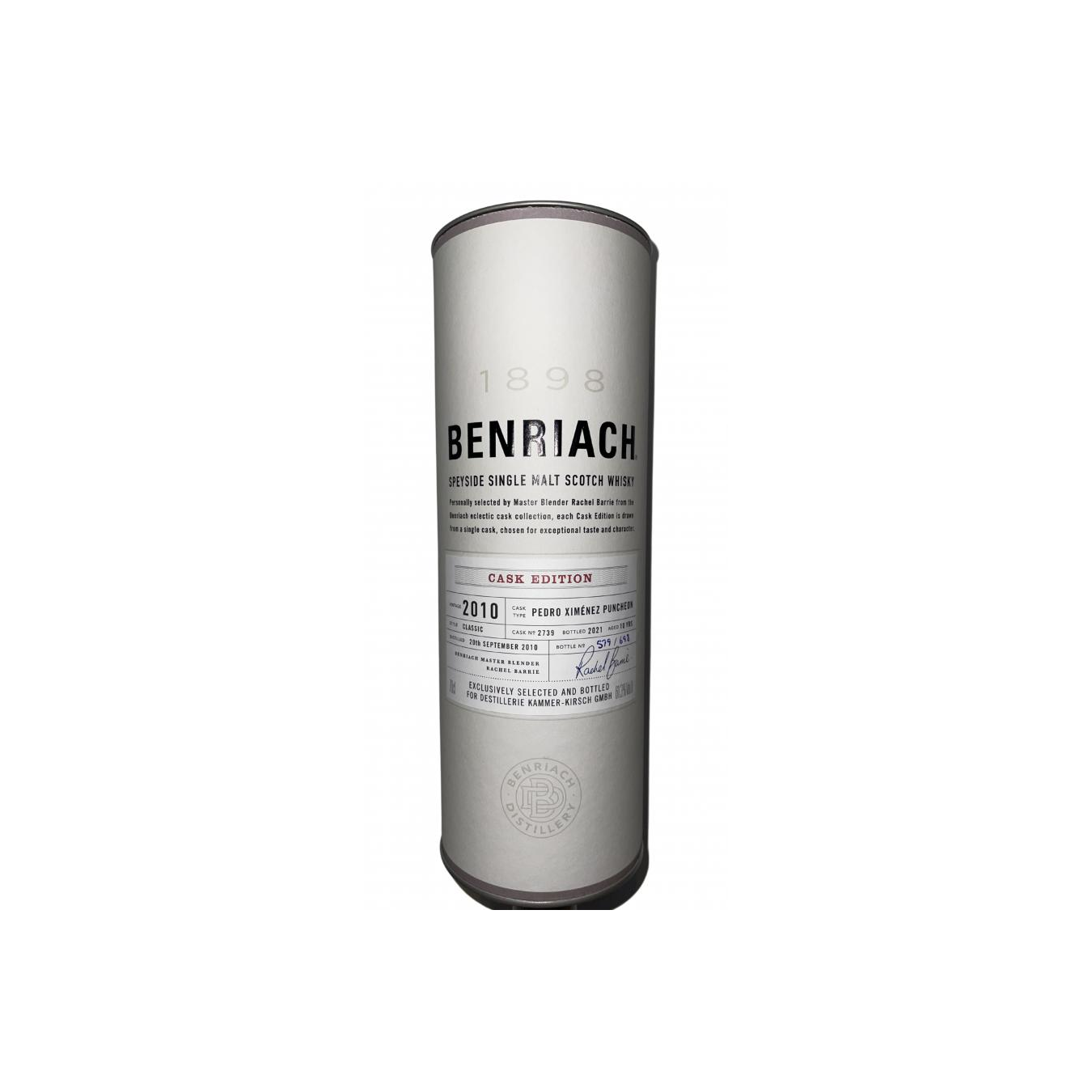 BenRiach 2010 10 Years Single Malt Whisky 2