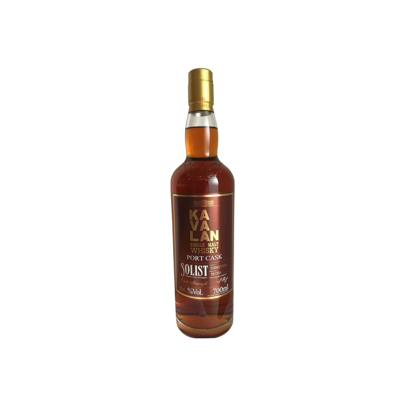 Kavalan 2012 Single Malt Whisky