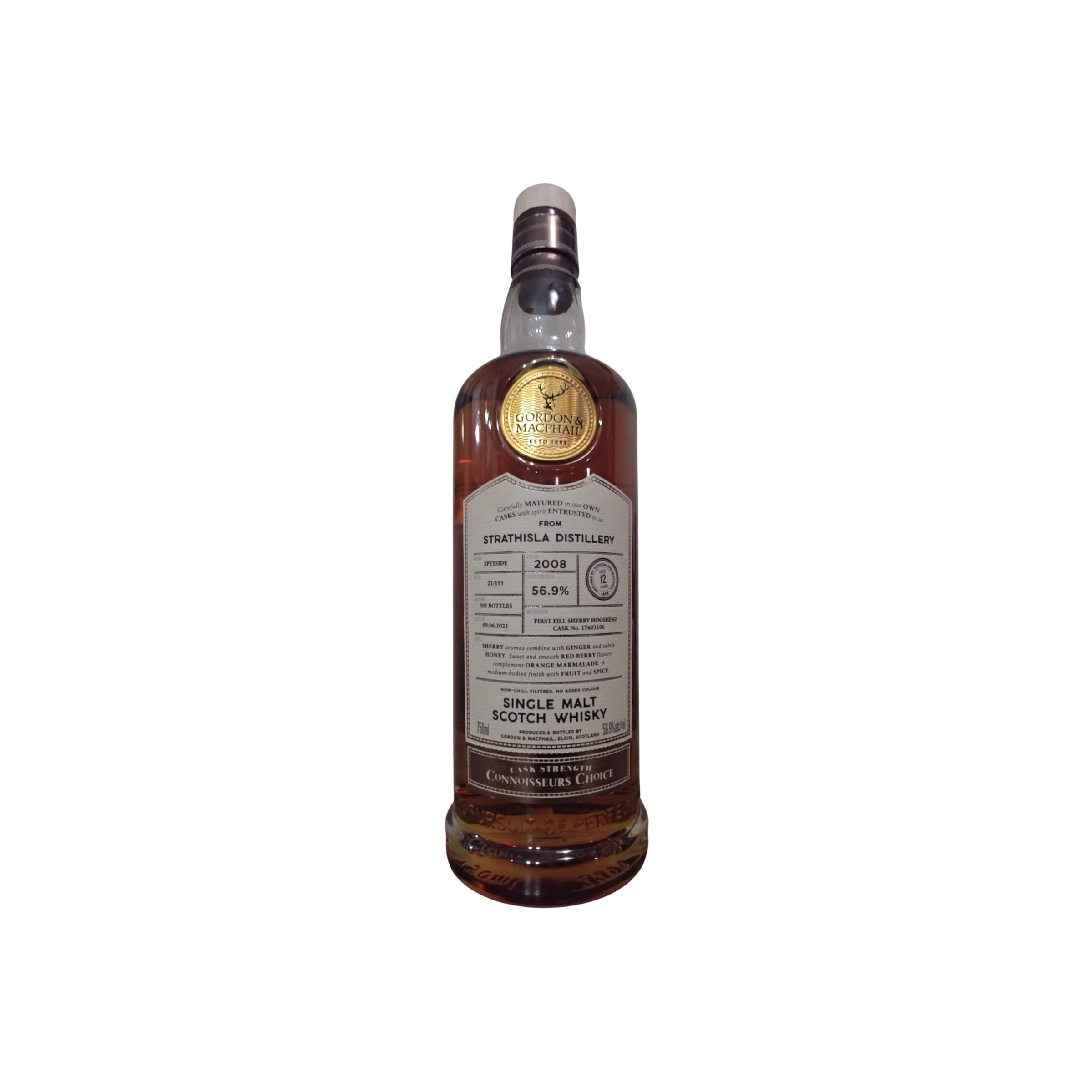 Strathisla Connoisseurs Choice - Cask Strength 2008 12 Years Single Malt Whisky