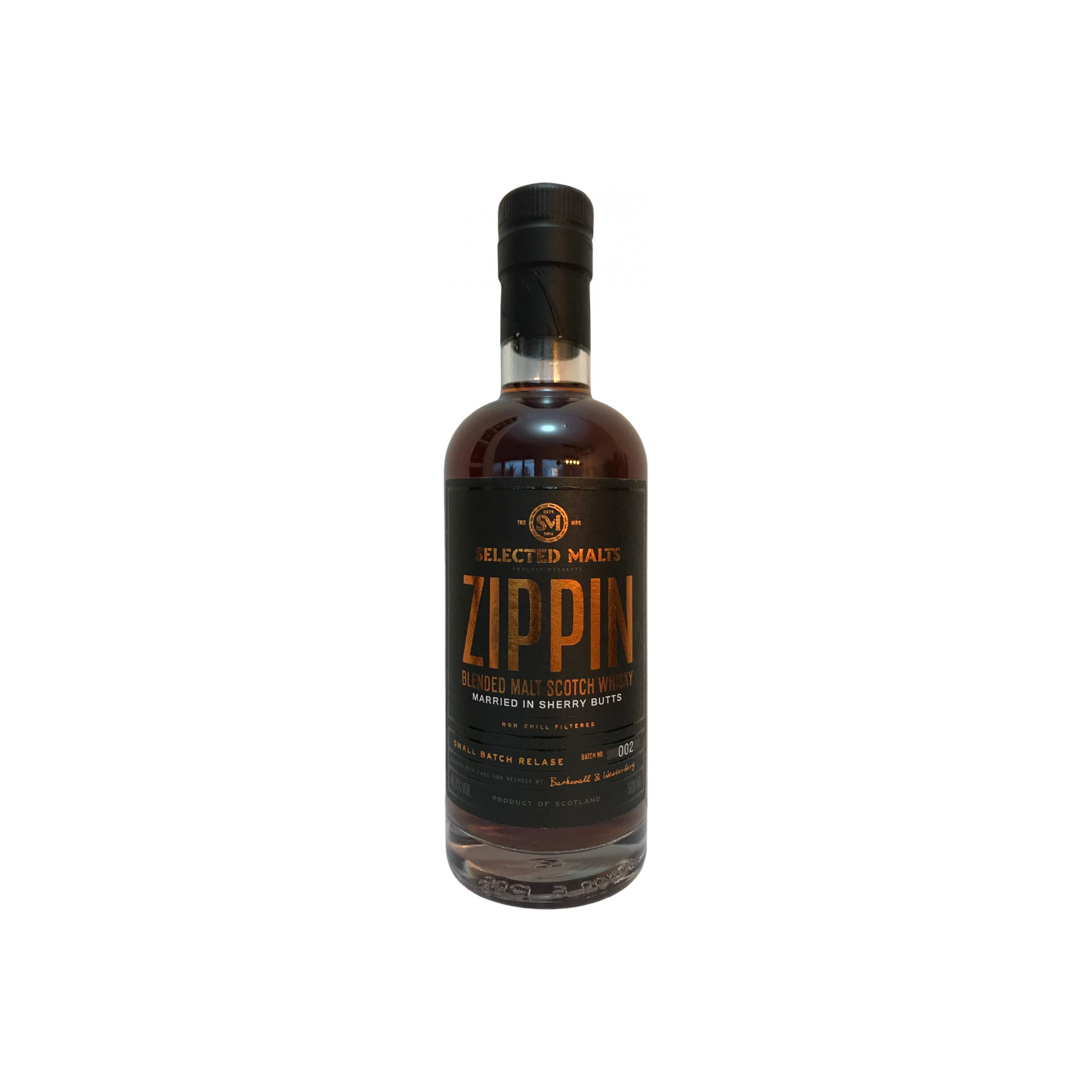 Zippin Blended Malt Scotch Whisky