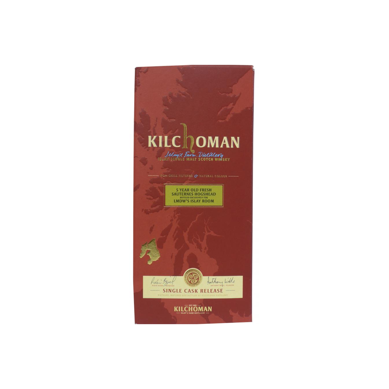 Kilchoman 2015 5 Years Single Malt Whisky 3