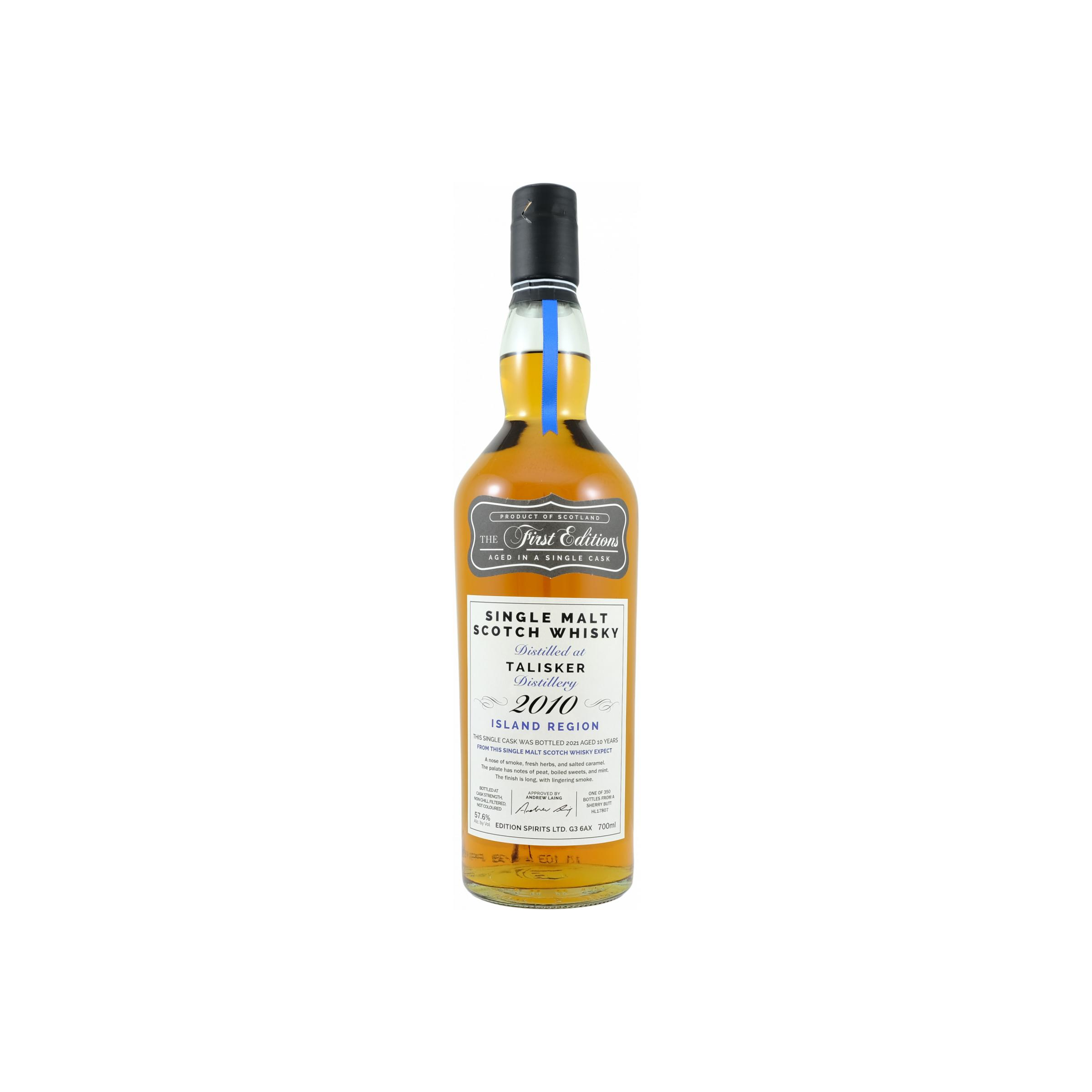 Talisker The First Editions 2010 10 Years Single Malt Whisky
