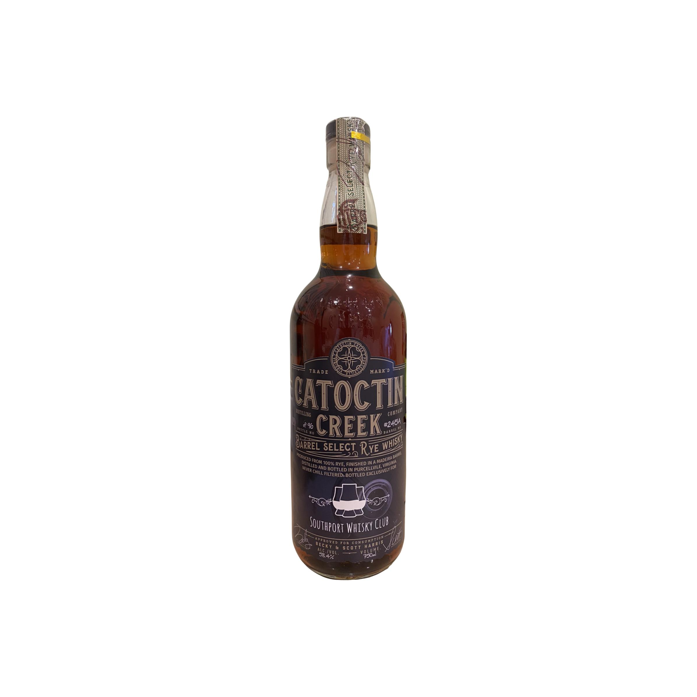 Catoctin Creek Rye Whisky