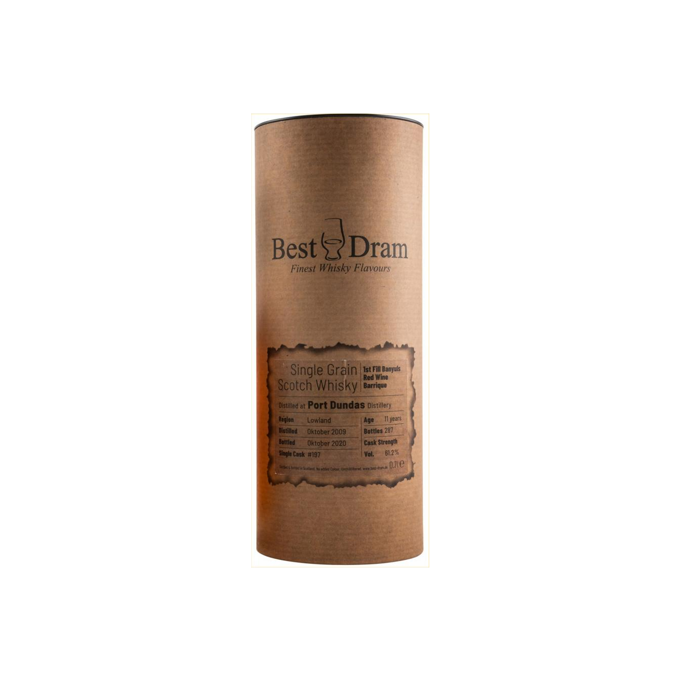 Port Dundas 2009 11 Years Single Grain Whisky 2