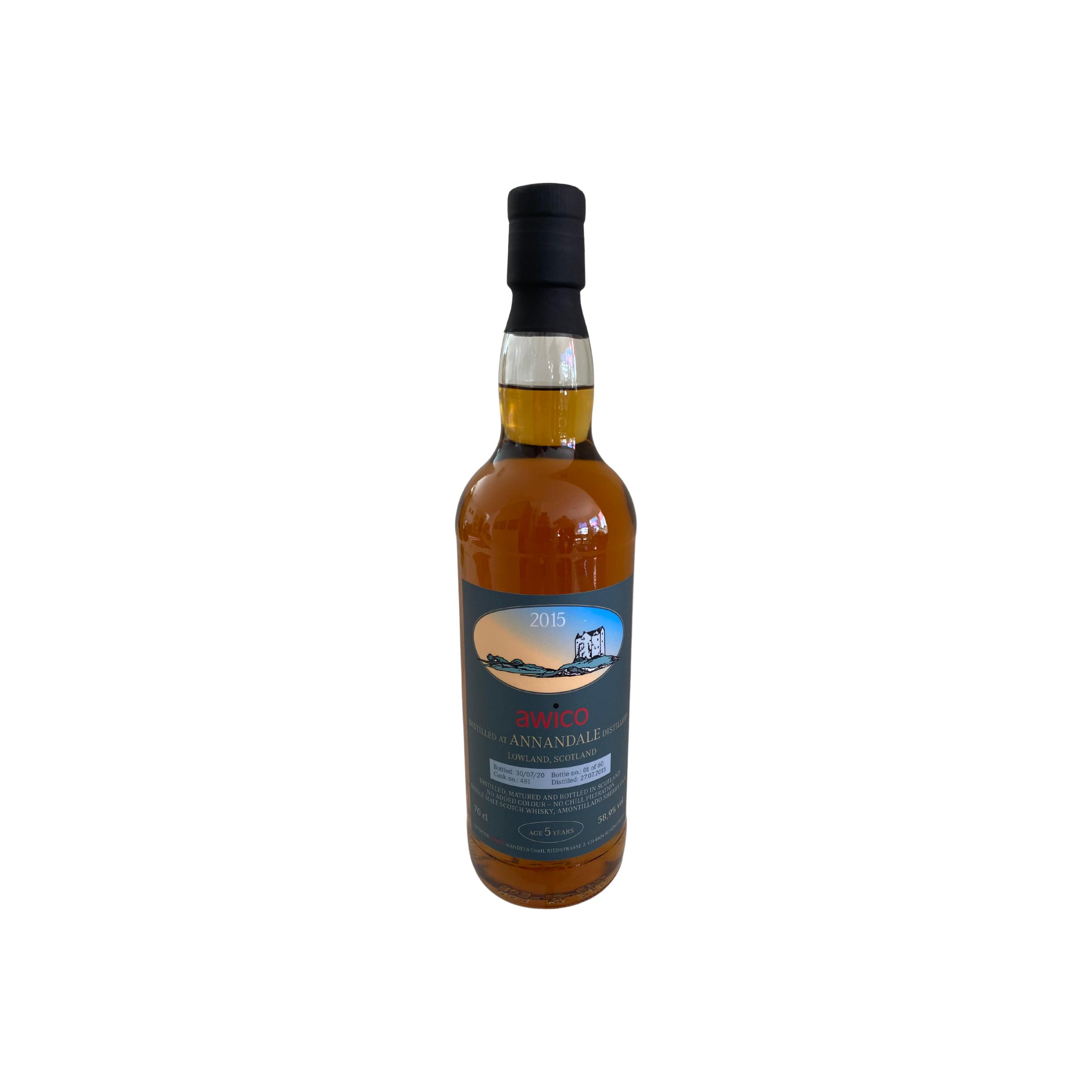 Annandale 2015 5 Years Single Malt Whisky
