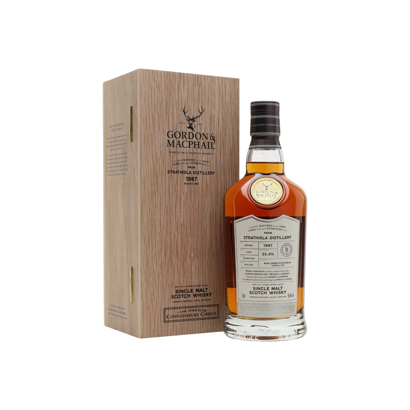 Strathisla Connoisseurs Choice - Cask Strength 1987 33 Years Single Malt Whisky
