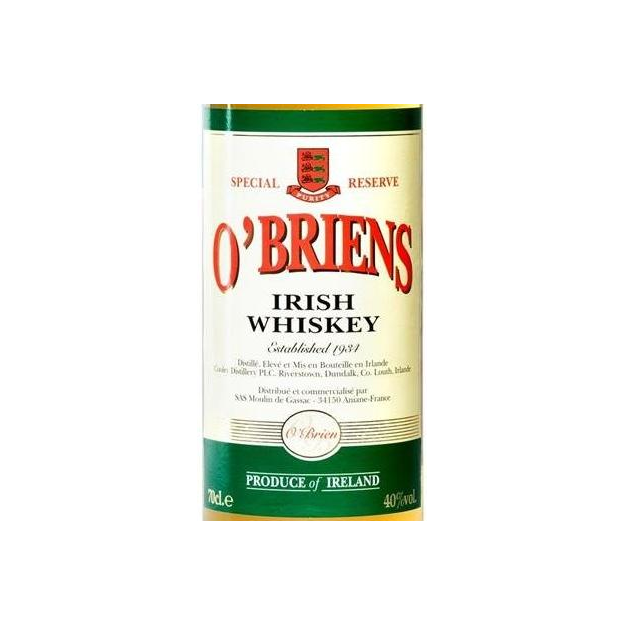 O'Briens Irish Whiskey 3