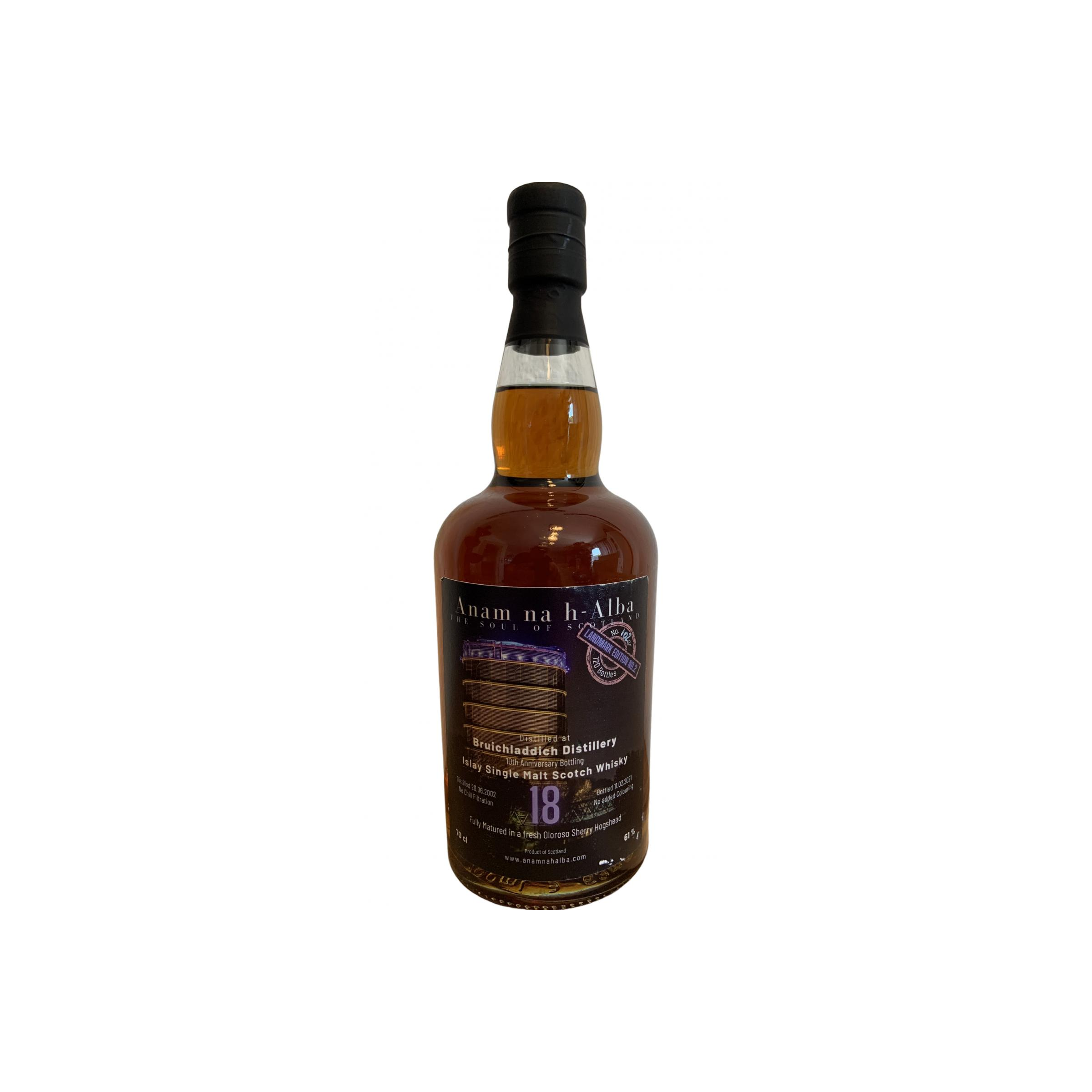 Bruichladdich 2002 18 Years Single Malt Whisky