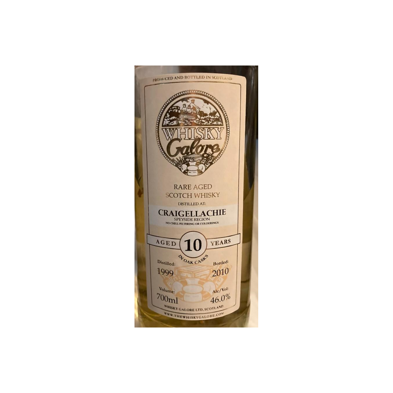 Craigellachie 1999 10 Years Single Malt Whisky