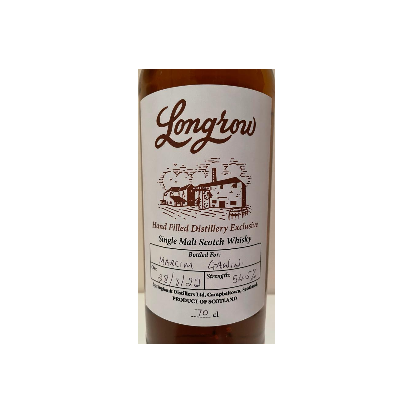 Longrow Single Malt Whisky 2