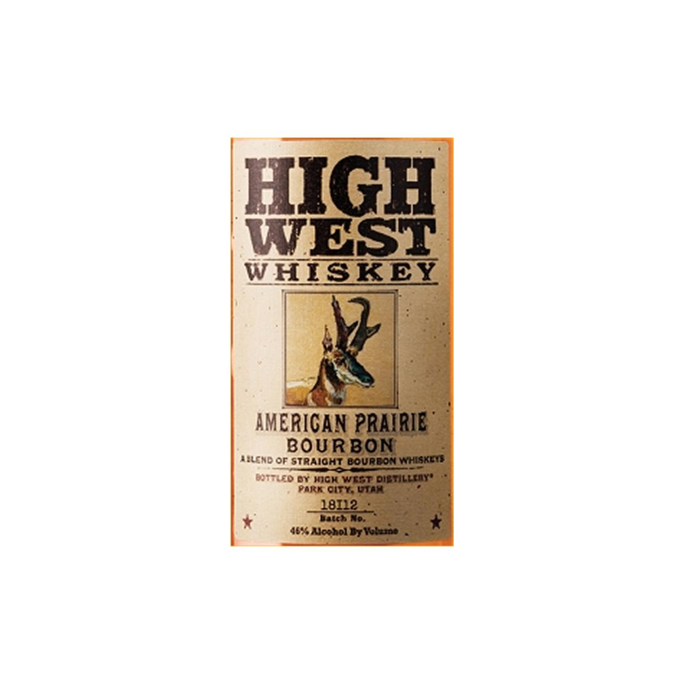 High West Bourbon Whisky