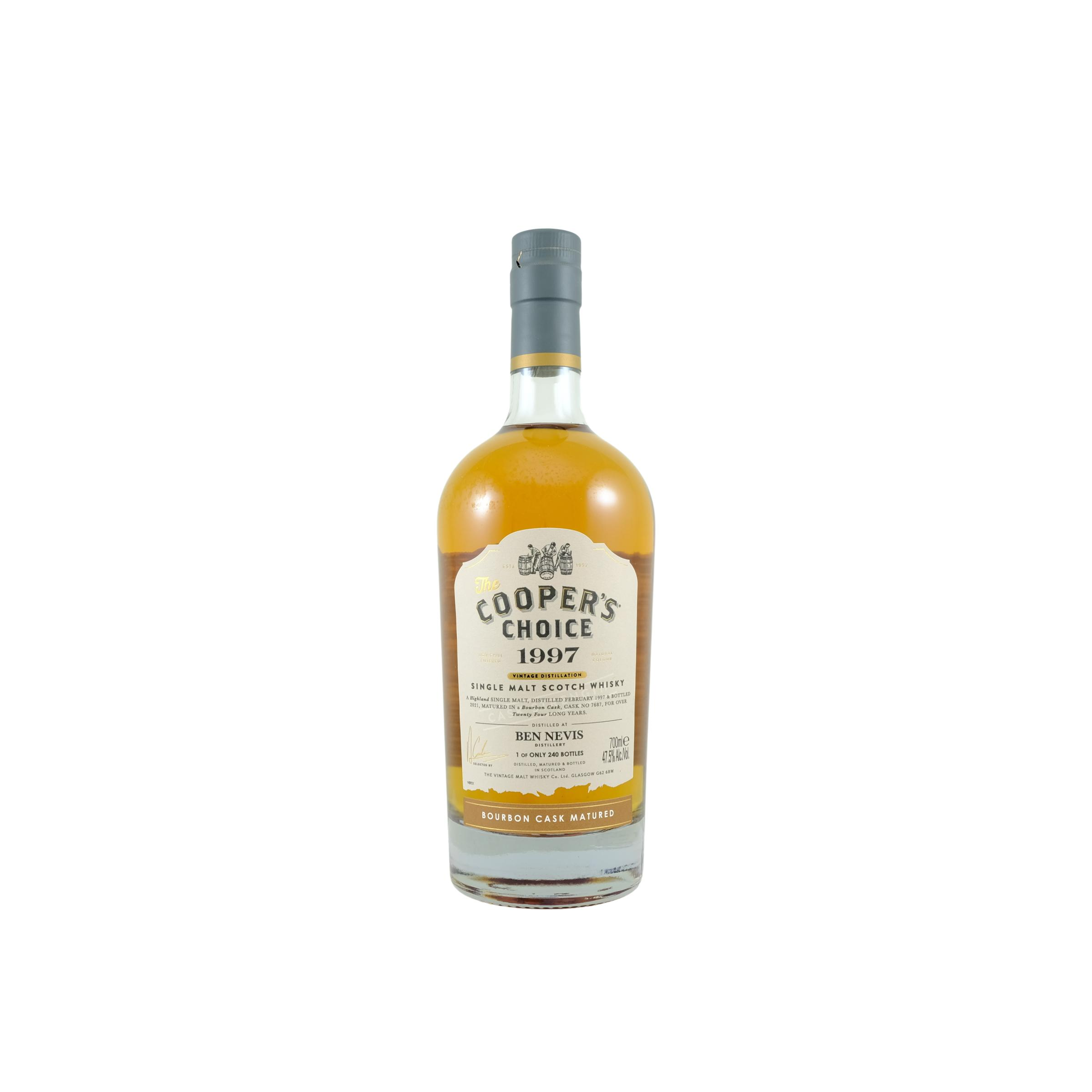 Ben Nevis The Cooper's Choice 1997 24 Years Single Malt Whisky