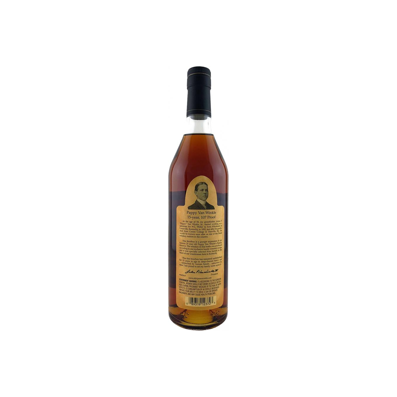 Pappy Van Winkle's 15 Years Bourbon Whisky 2