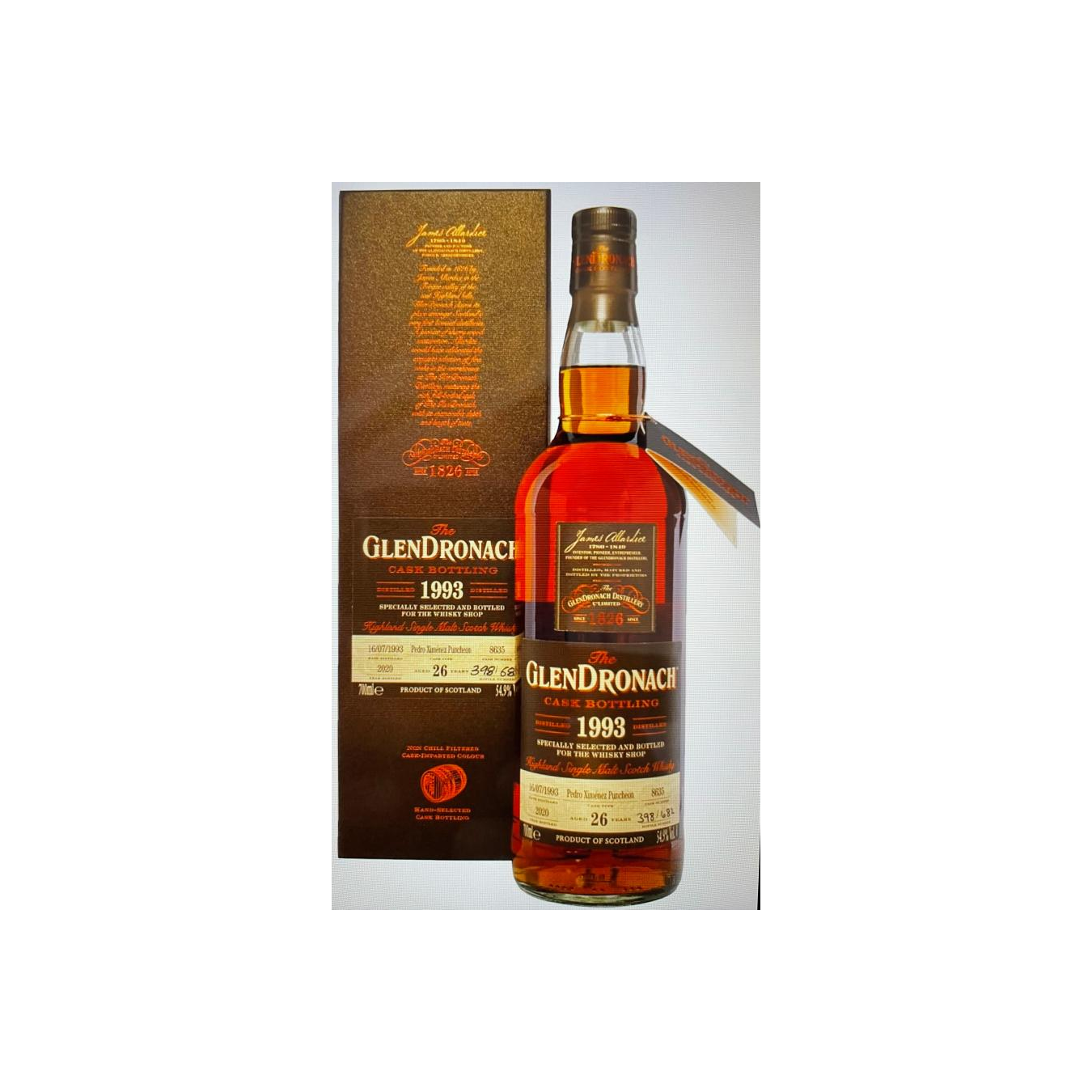 GlenDronach 1993 26 Years Single Malt Whisky 2