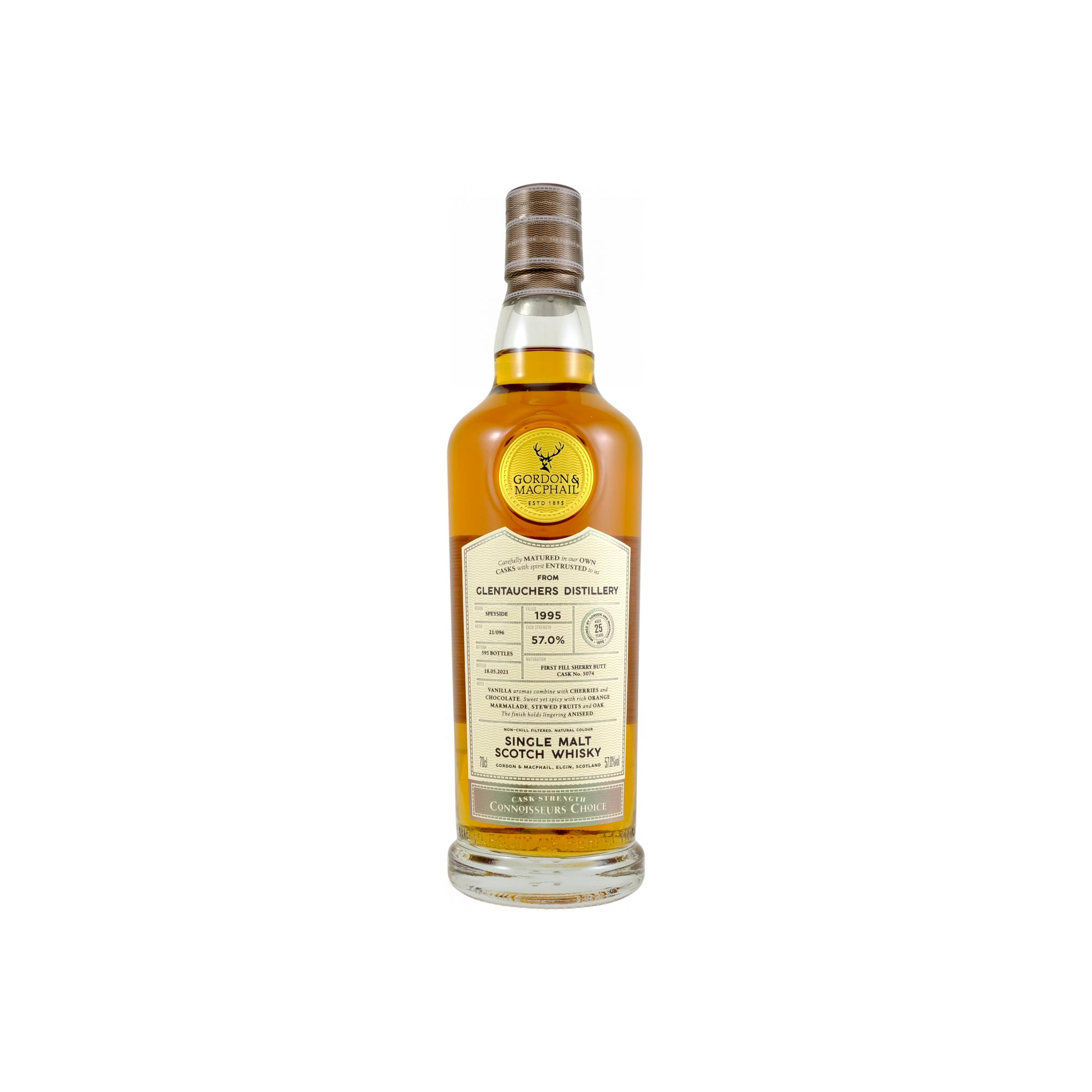 Glentauchers Connoisseurs Choice - Cask Strength 1995 25 Years Single Malt Whisky