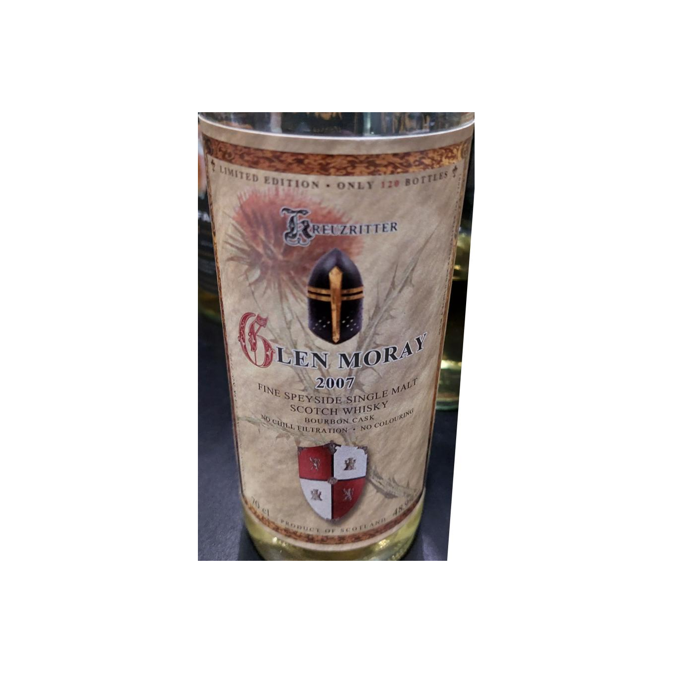 Glen Moray 2007 Single Malt Whisky