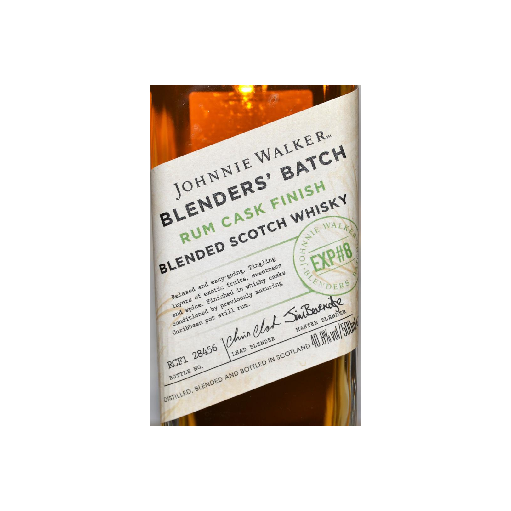 Johnnie Walker Blenders' Batch EXP#8 - Rum Cask Finish 3