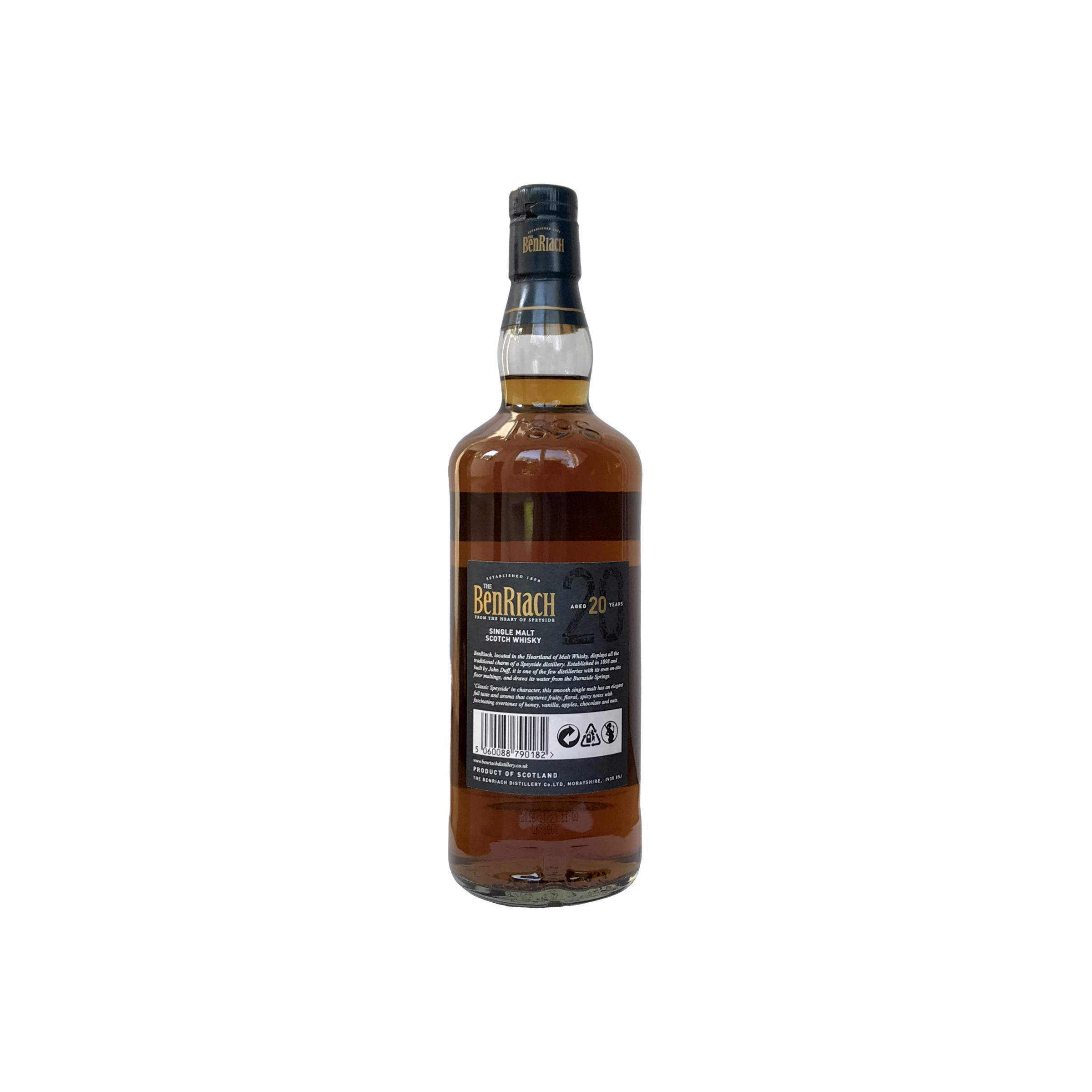 BenRiach 20 Years Single Malt Whisky 2