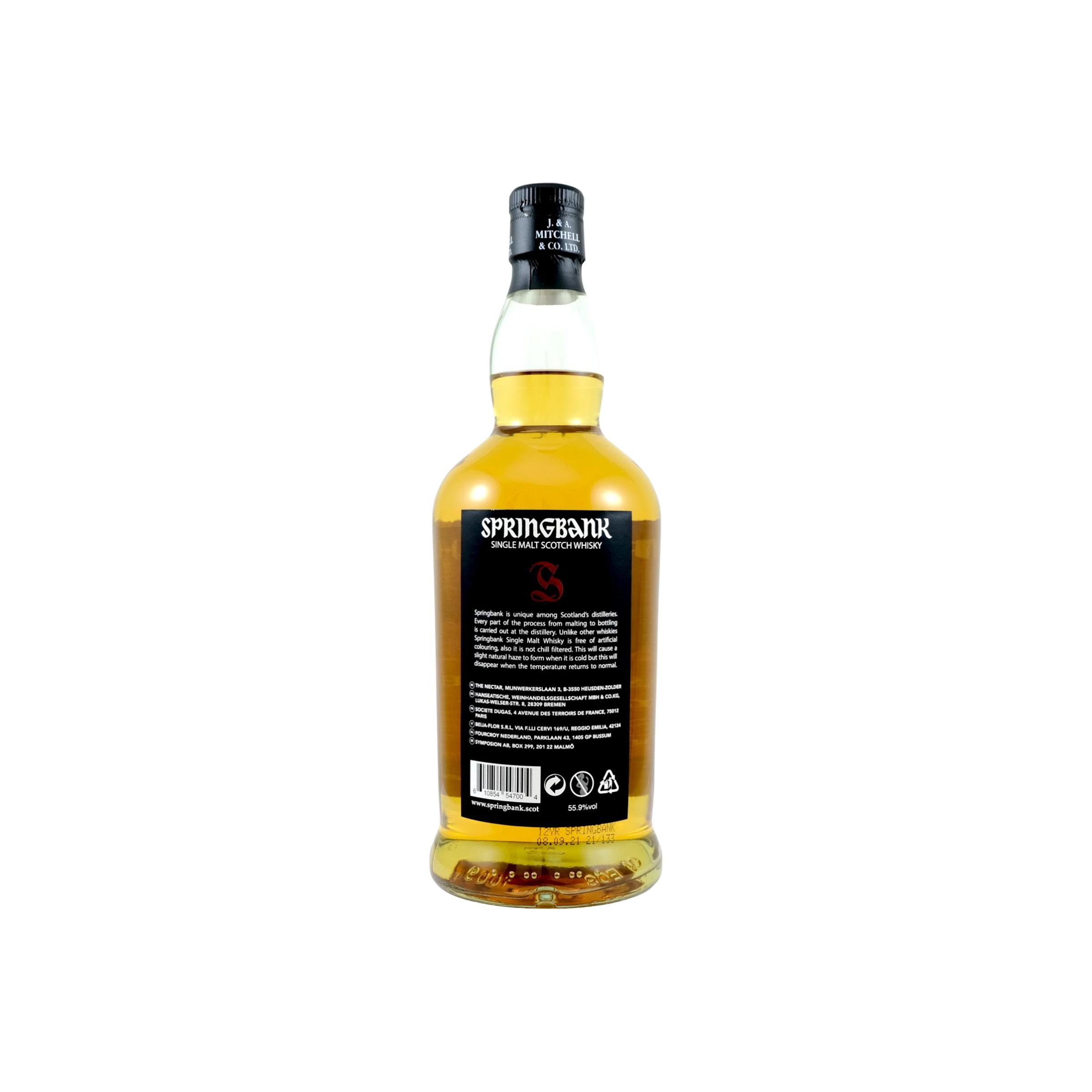Springbank 12 Years Single Malt Whisky 2