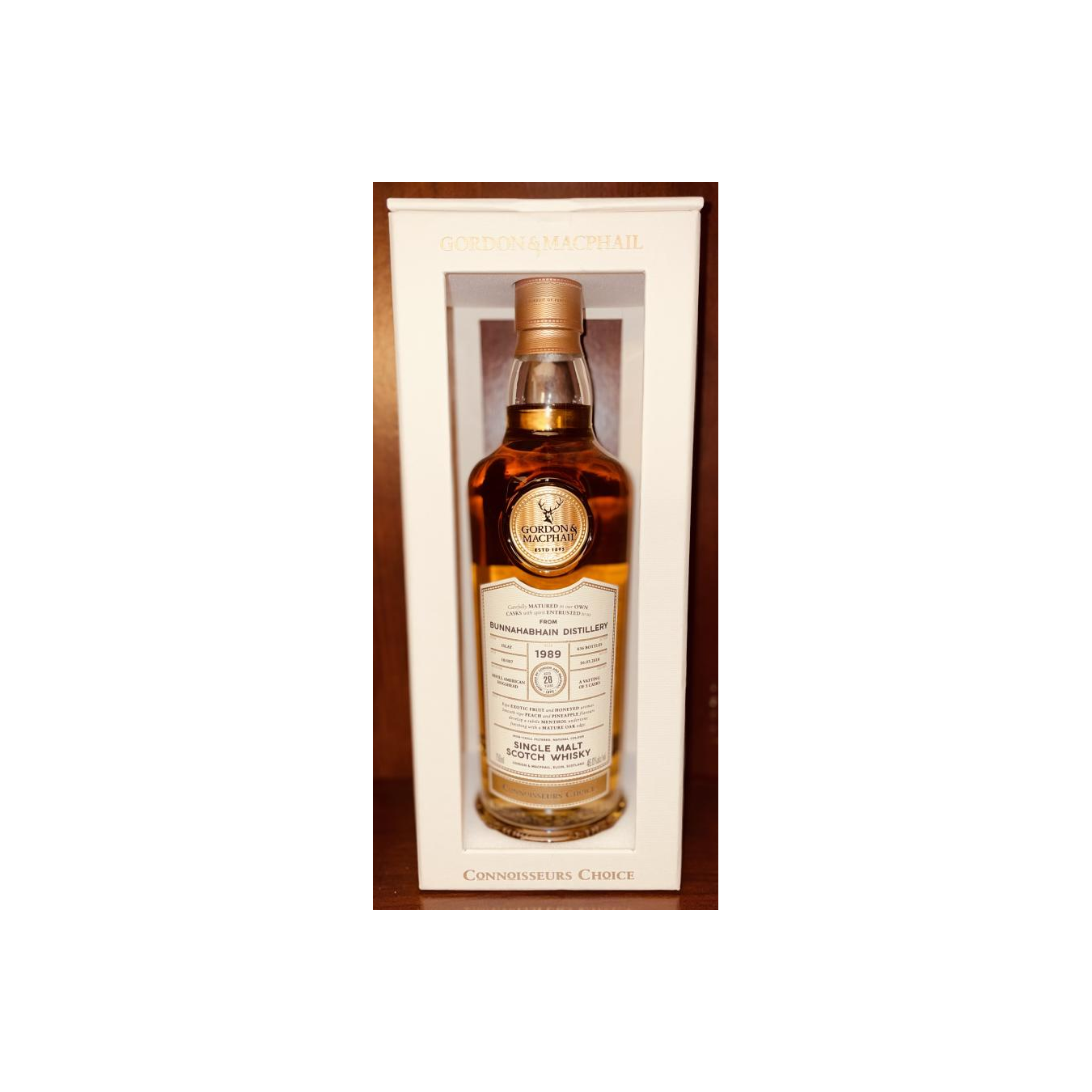 Bunnahabhain Connoisseurs Choice 1989 28 Years Single Malt Whisky