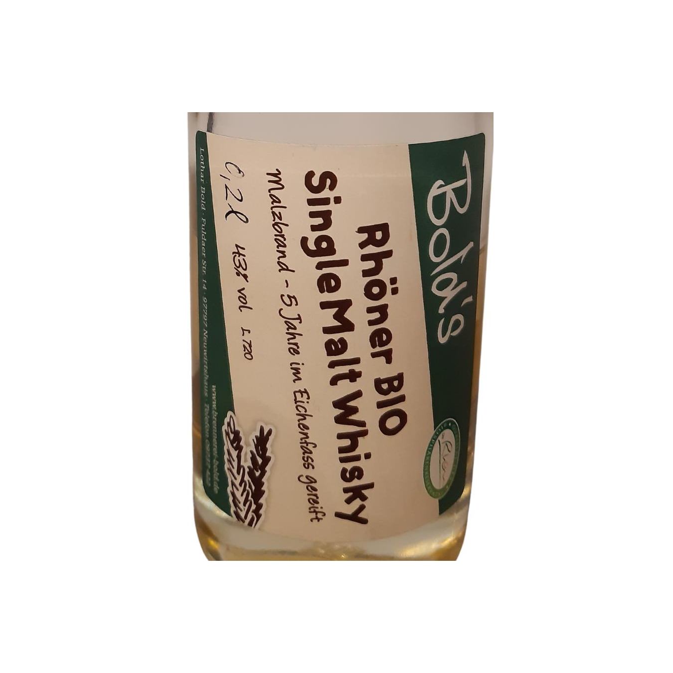 Bold's Rhöner BIO DinkelWhisky