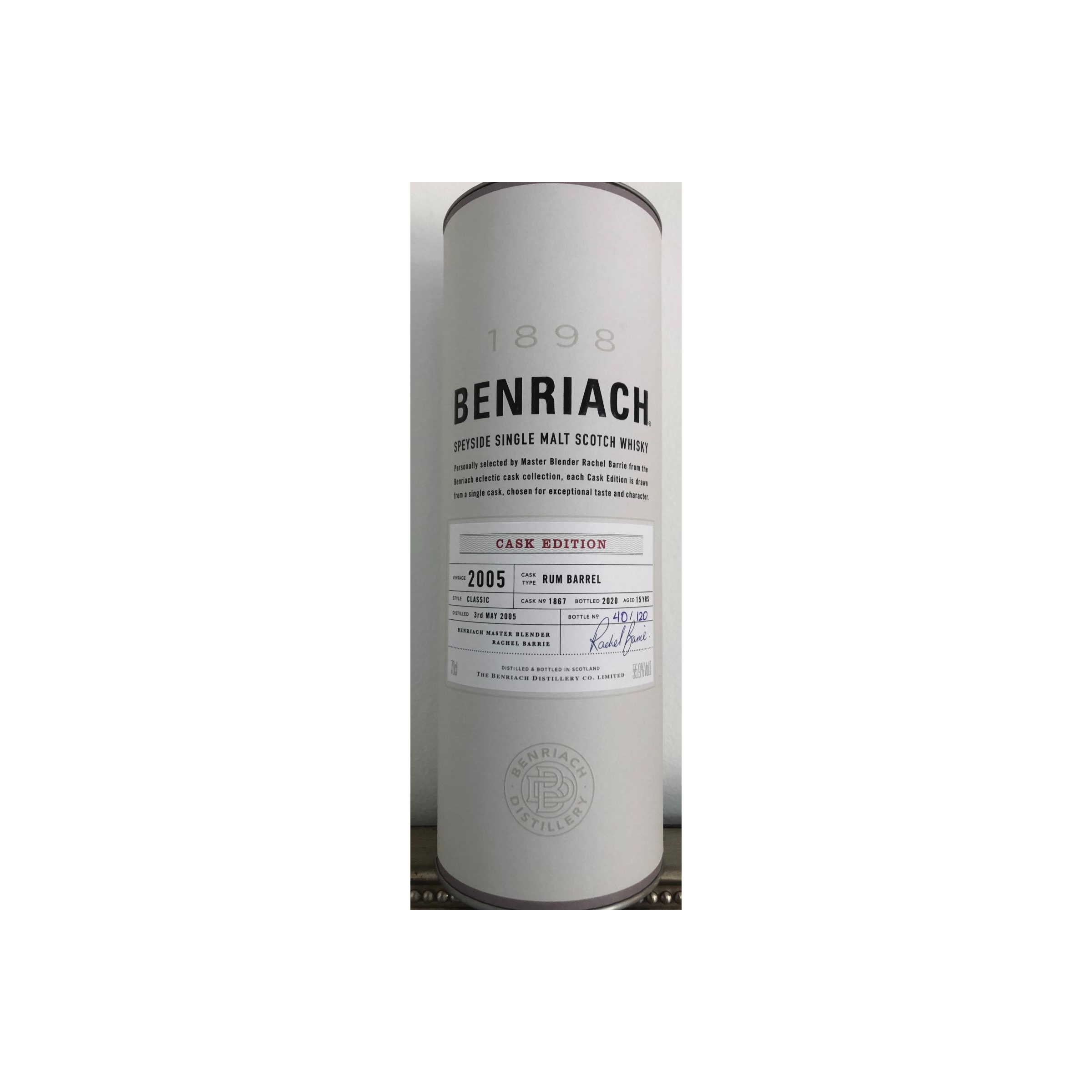 BenRiach 2005 15 Years Single Malt Whisky 2
