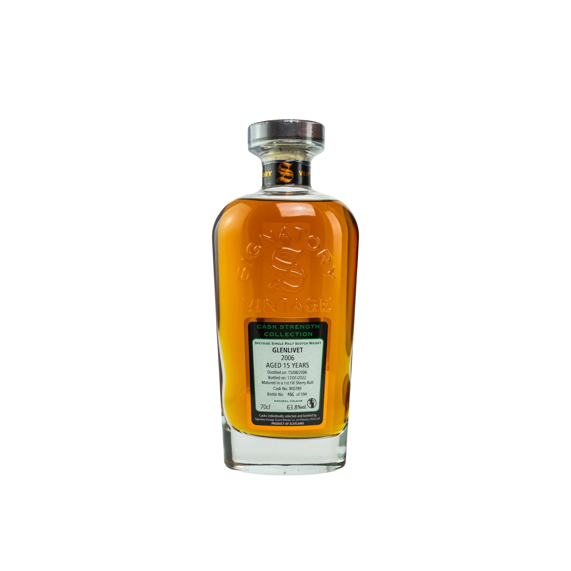 The Glenlivet Cask Strength Collection 2006 15 Years Single Malt Whisky