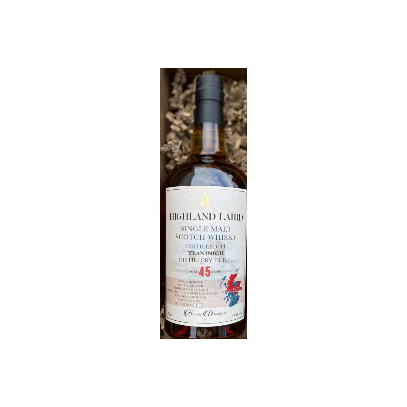 Teaninich 1975 45 Years Single Malt Whisky 2