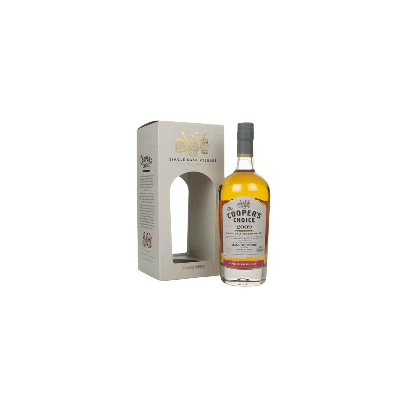 Mannochmore The Cooper's Choice 2009 12 Years Single Malt Whisky 3