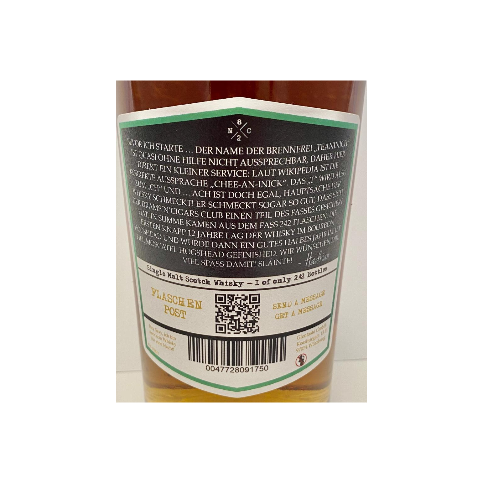 Teaninich 12 Years Single Malt Whisky 2