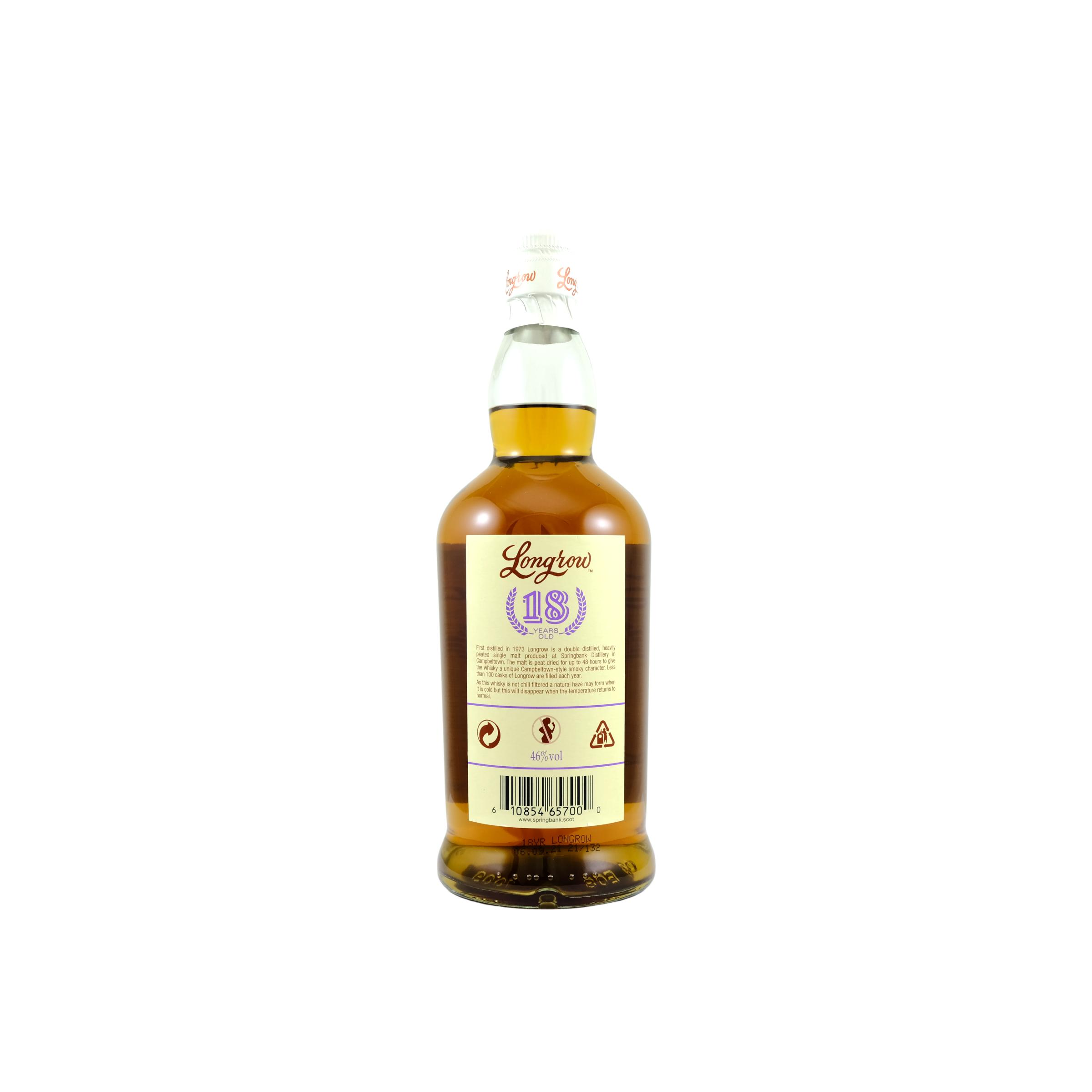 Longrow 18 Years Single Malt Whisky 2