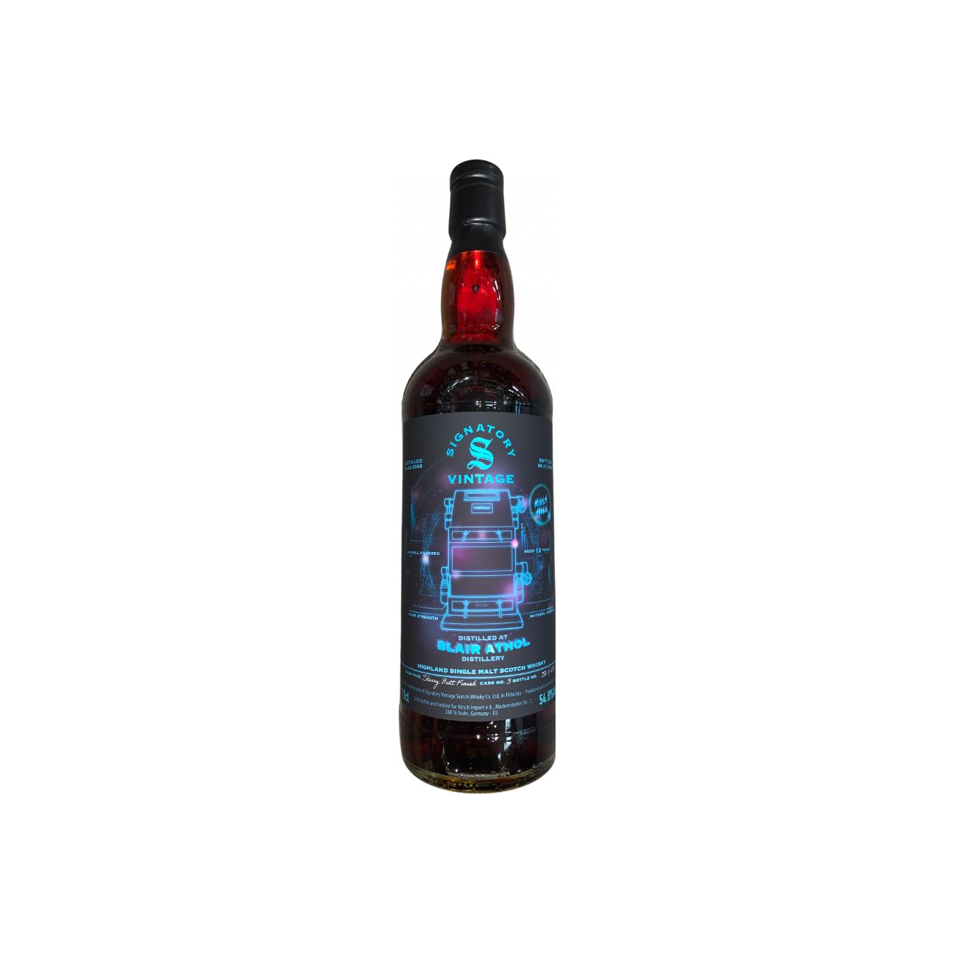 Blair Athol The Un-Chillfiltered Collection 2008 12 Years Single Malt Whisky
