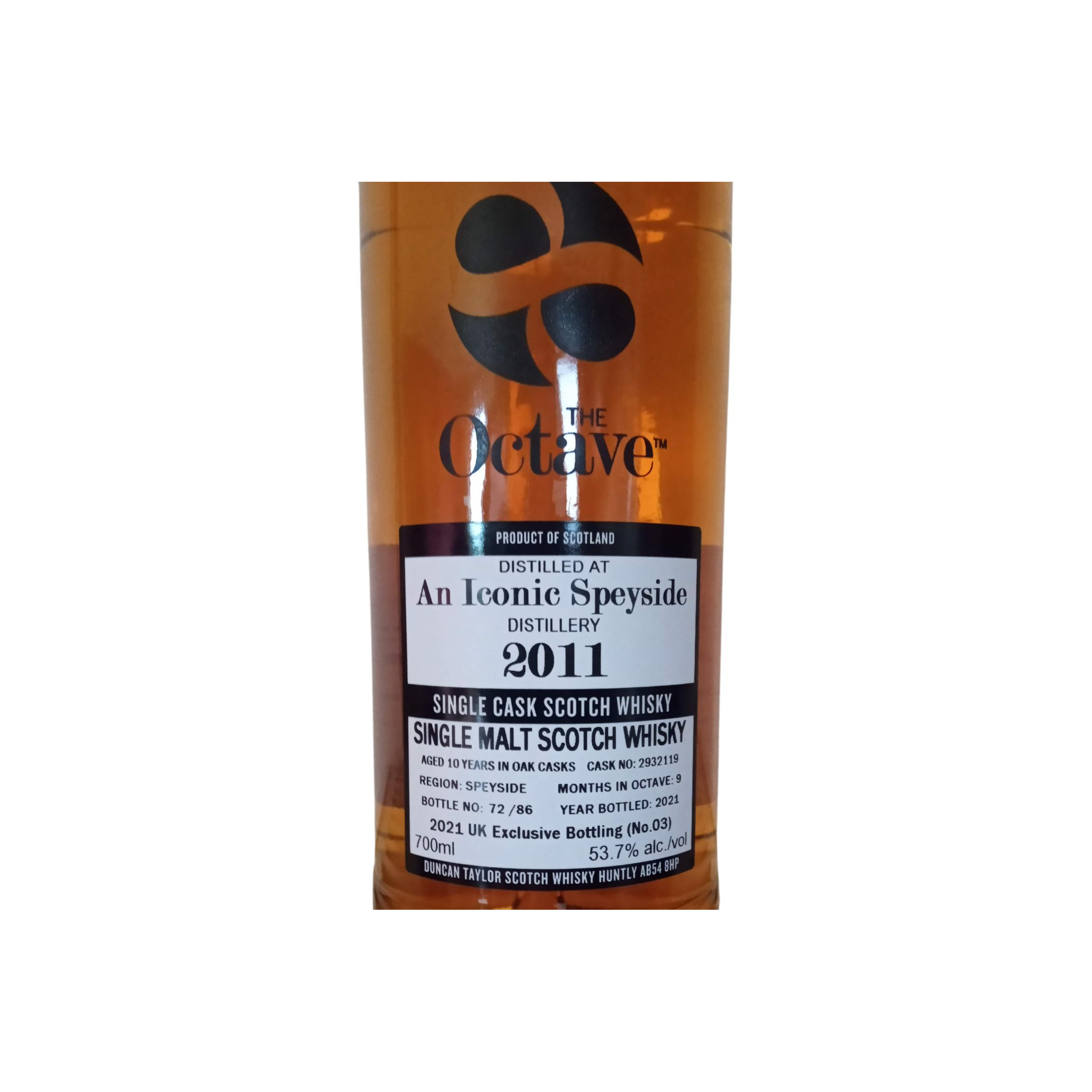 An Iconic Speyside Distillery 2011 DT 2