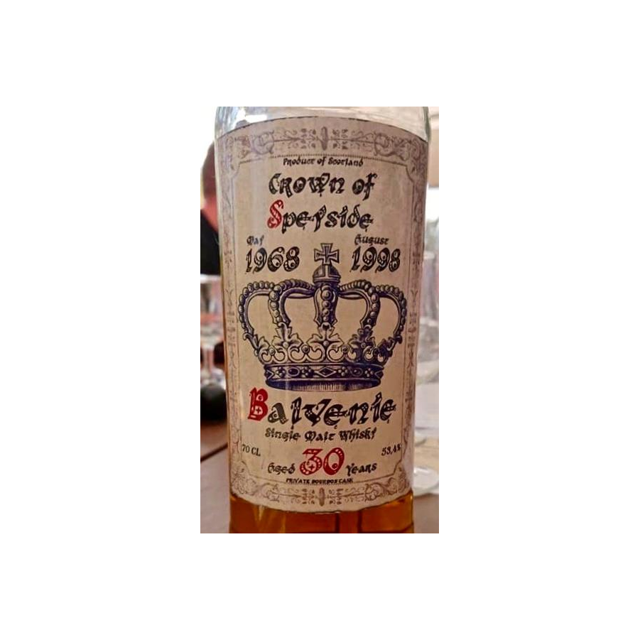 The Balvenie Private Bottling 1968 30 Years Single Malt Whisky