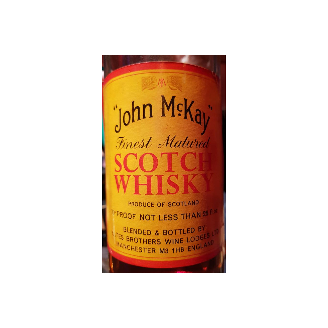 John McKay Finest Matured Scotch Whisky