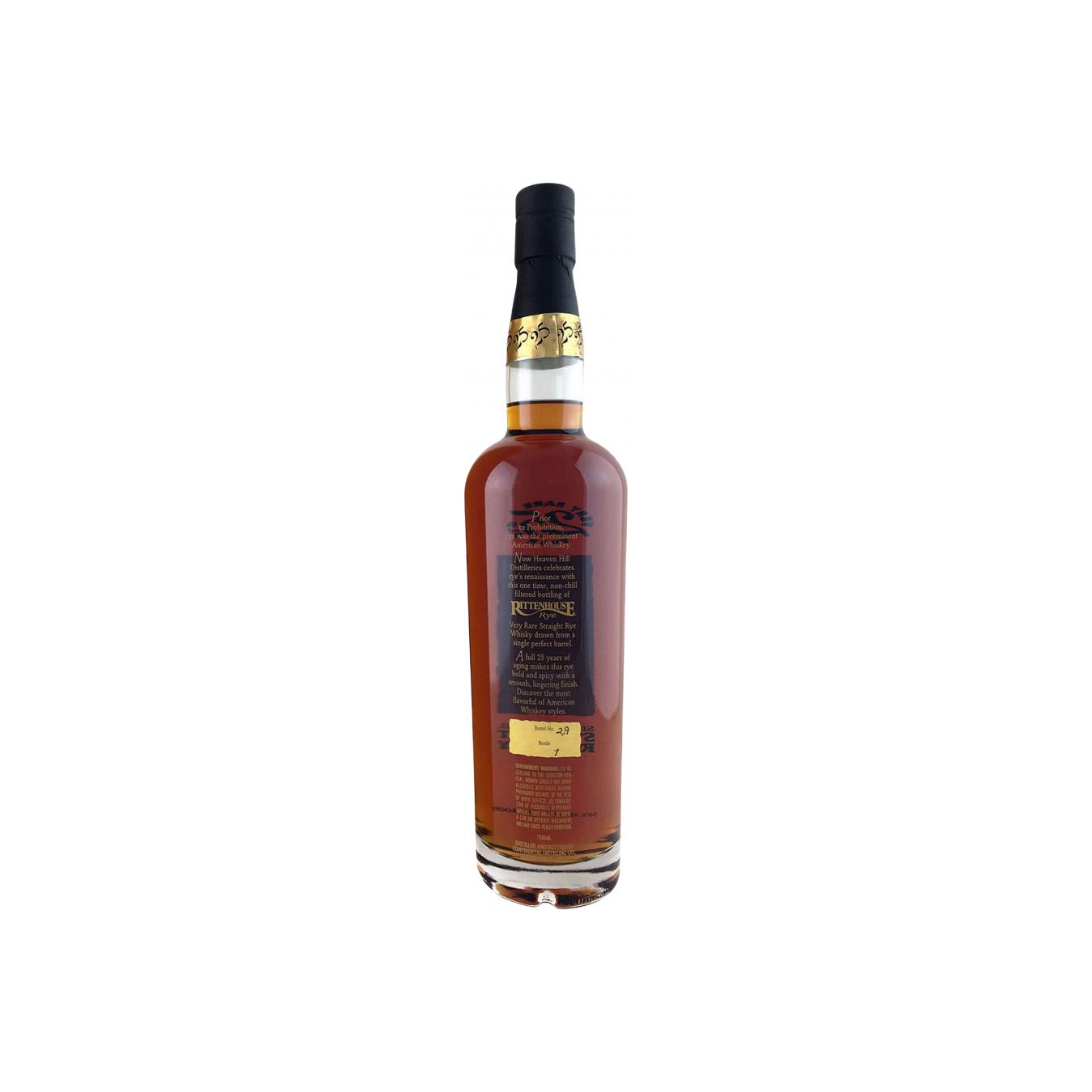 Rittenhouse 1984 25 Years Rye Whisky 2