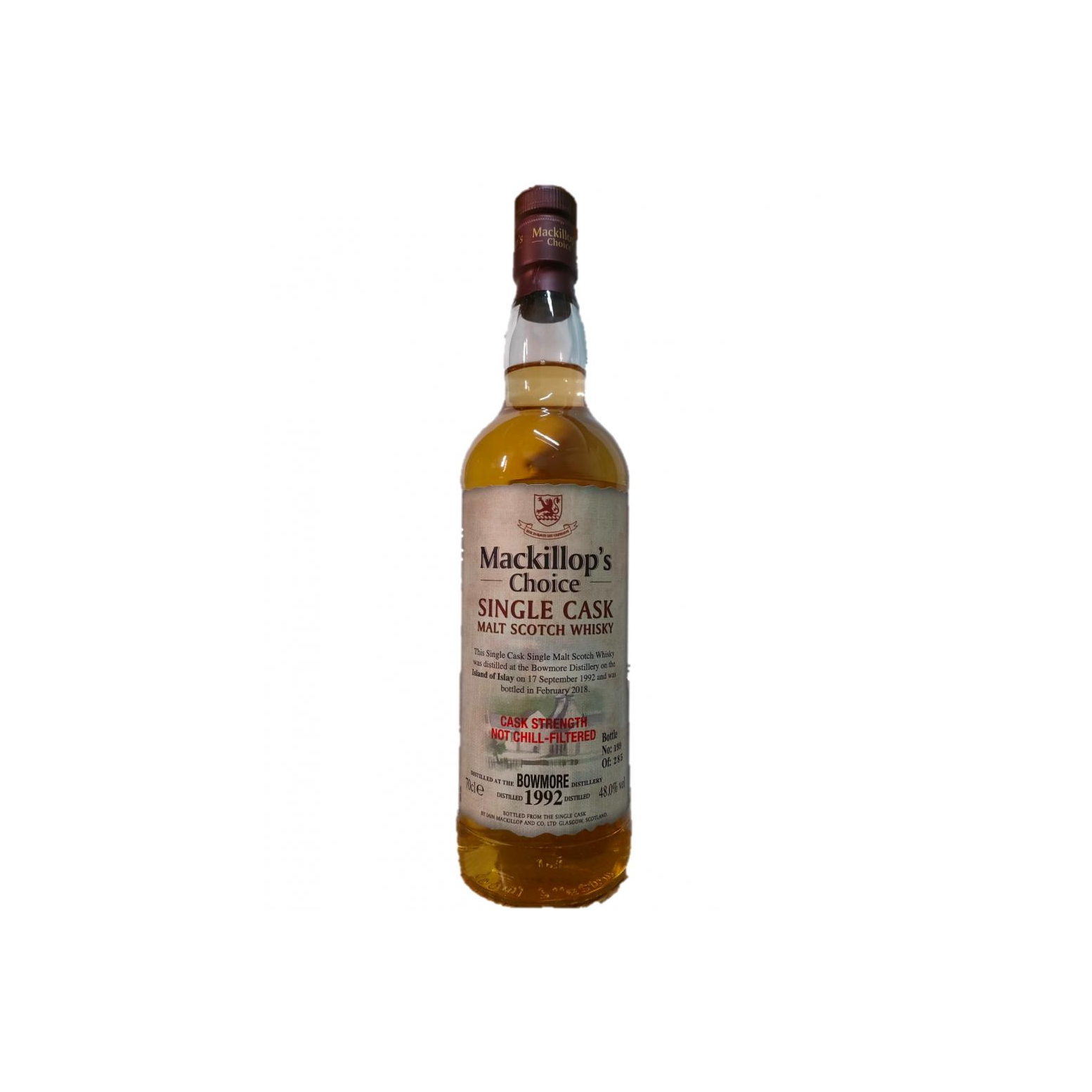 Bowmore 1992 Single Malt Whisky