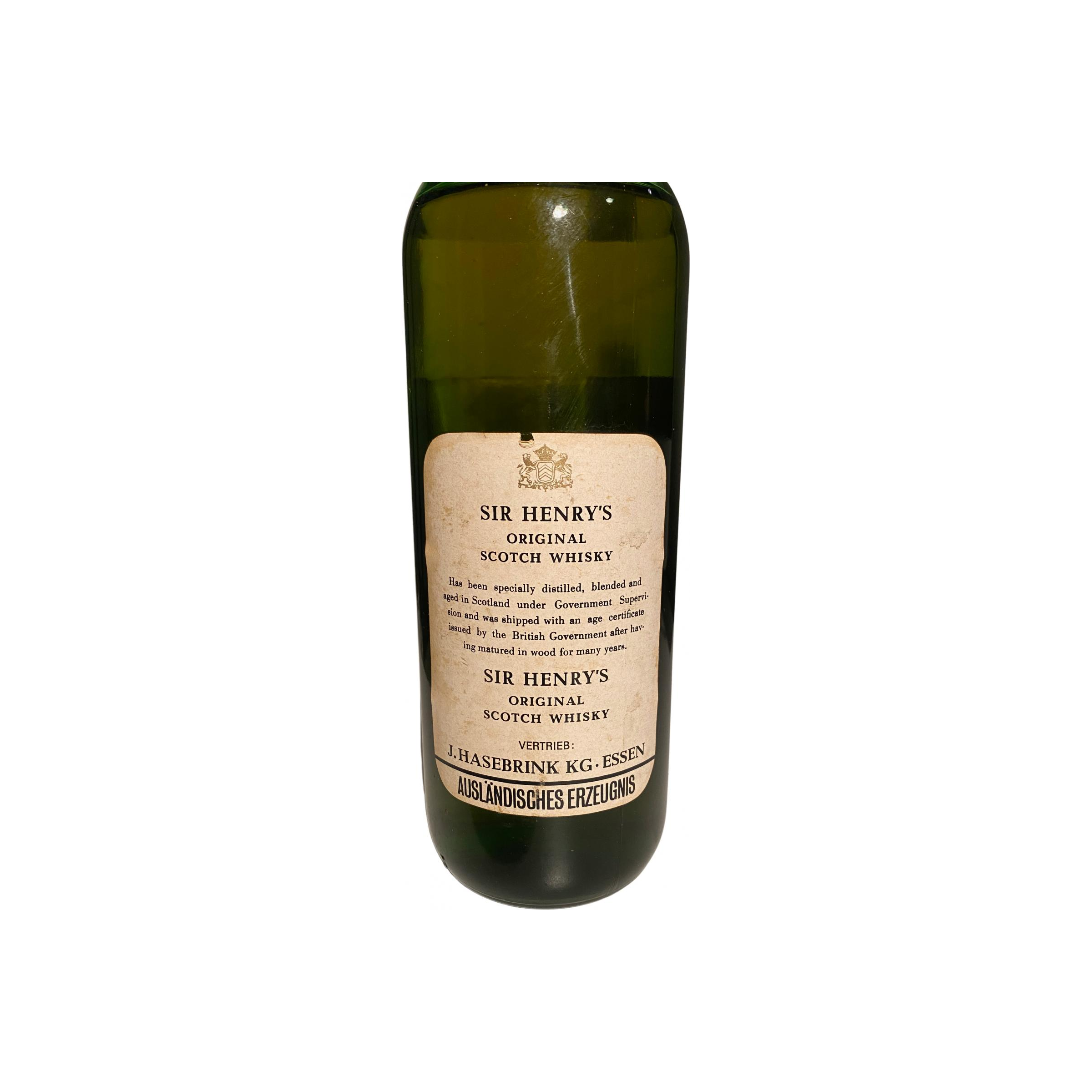 Sir Henry's 08-year-old 2