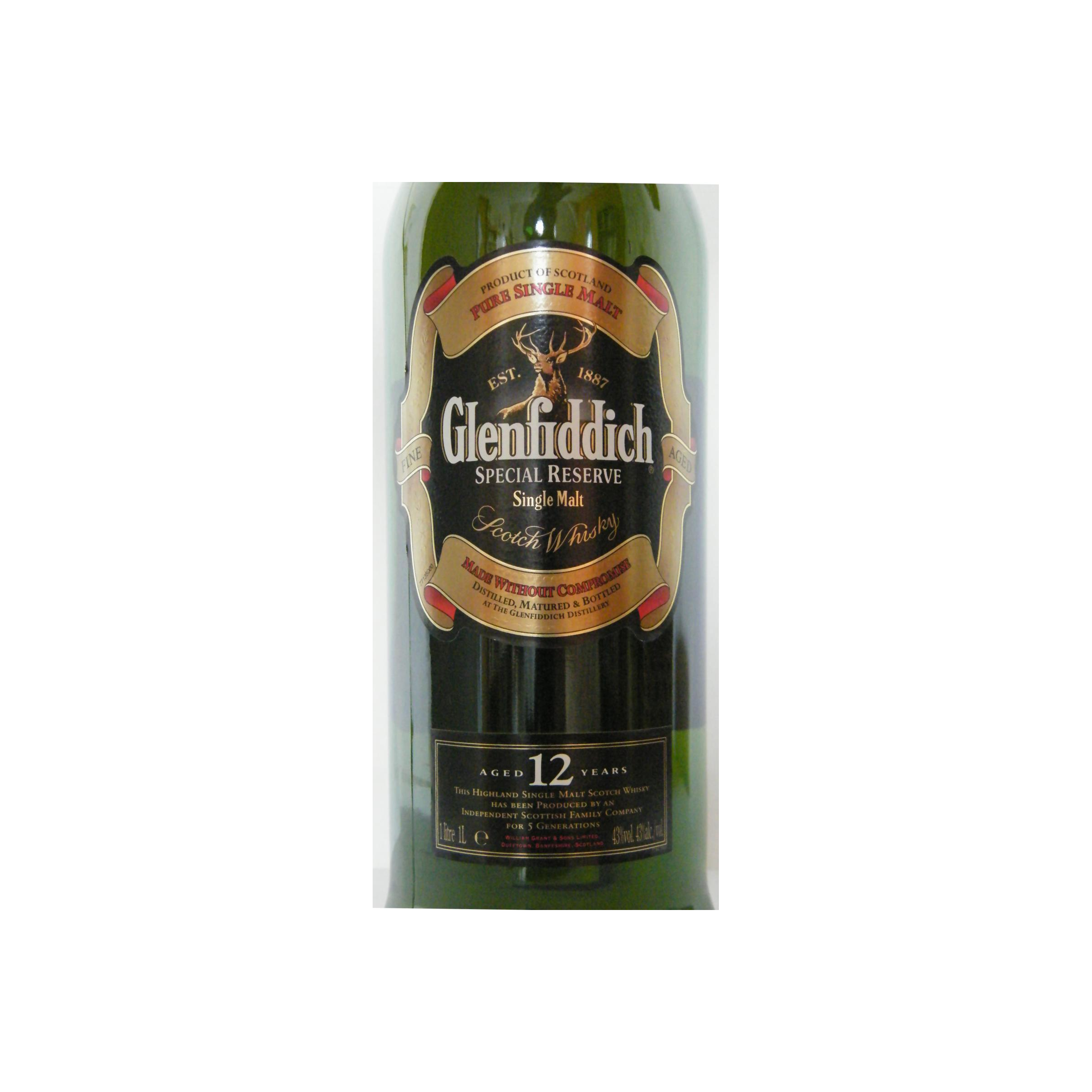 Glenfiddich Special Reserve 12 Years Single Malt Whisky 2