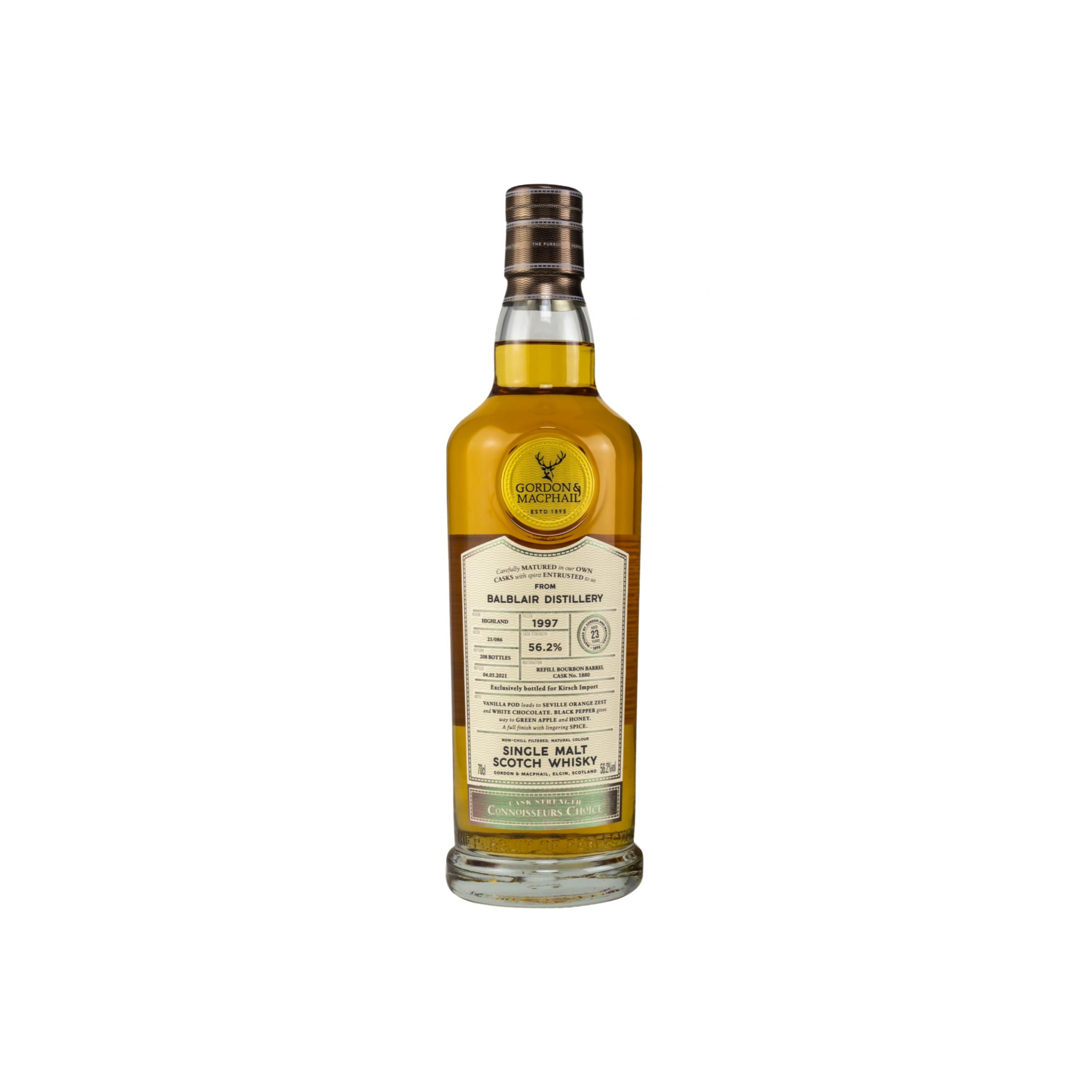 Balblair Connoisseurs Choice - Cask Strength 1997 23 Years Single Malt Whisky
