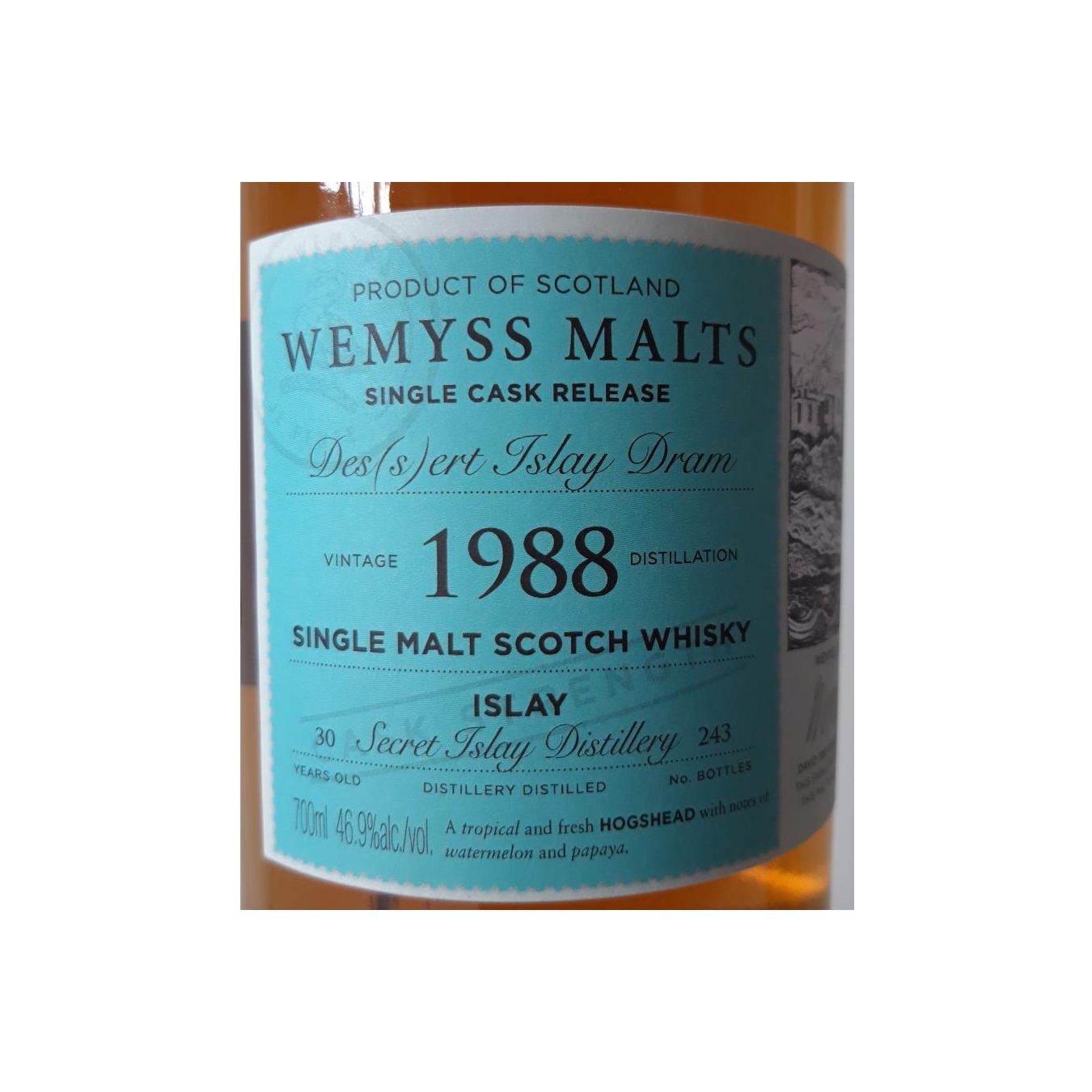 Secret Islay Distillery 1988 Wy 2