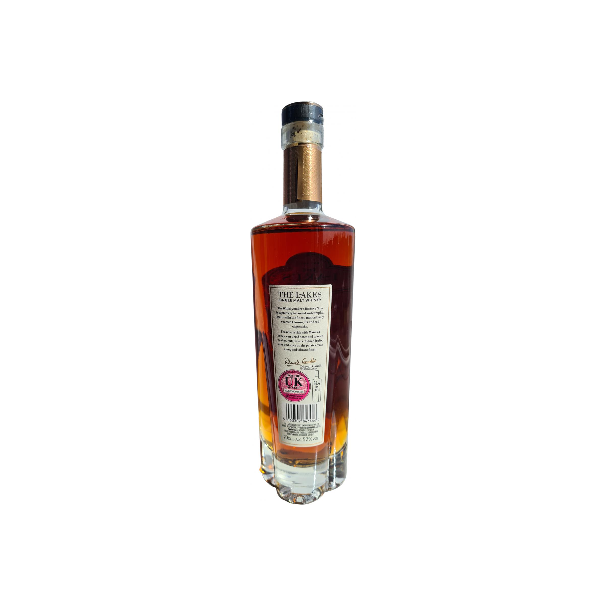 The Lakes The Whiskymaker's Reserve No. 4 2