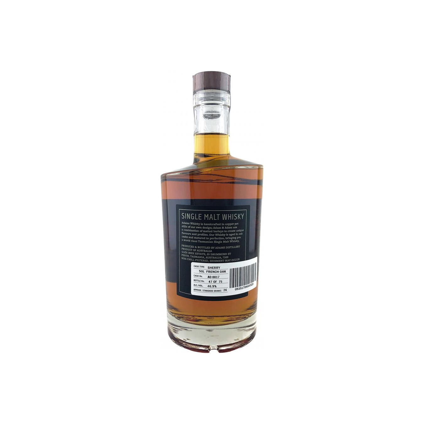 Adams Tasmanian Single Malt Whisky 2