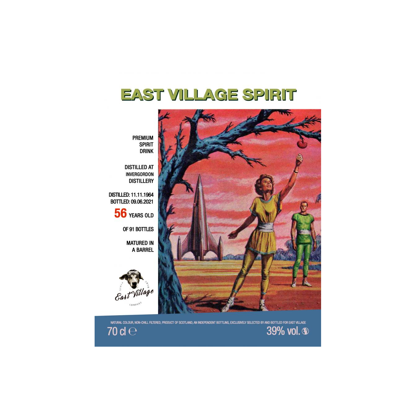Invergordon 1964 56 Years Spirit Whisky 2
